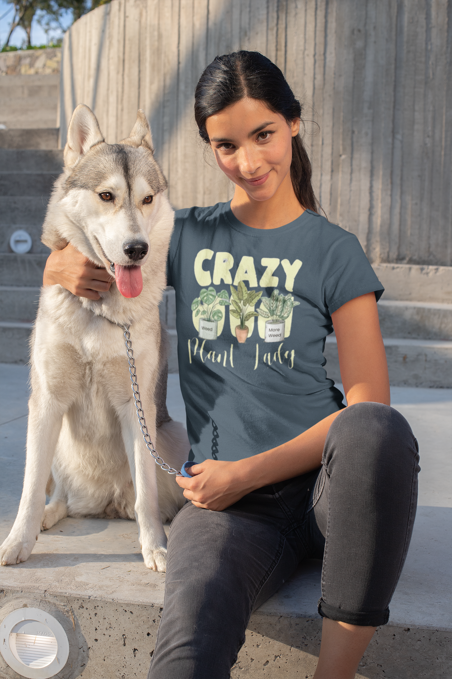 Crazy Plant Lady T-Shirt - Fun Gardening Tee for Plant Lovers product thumbnail image