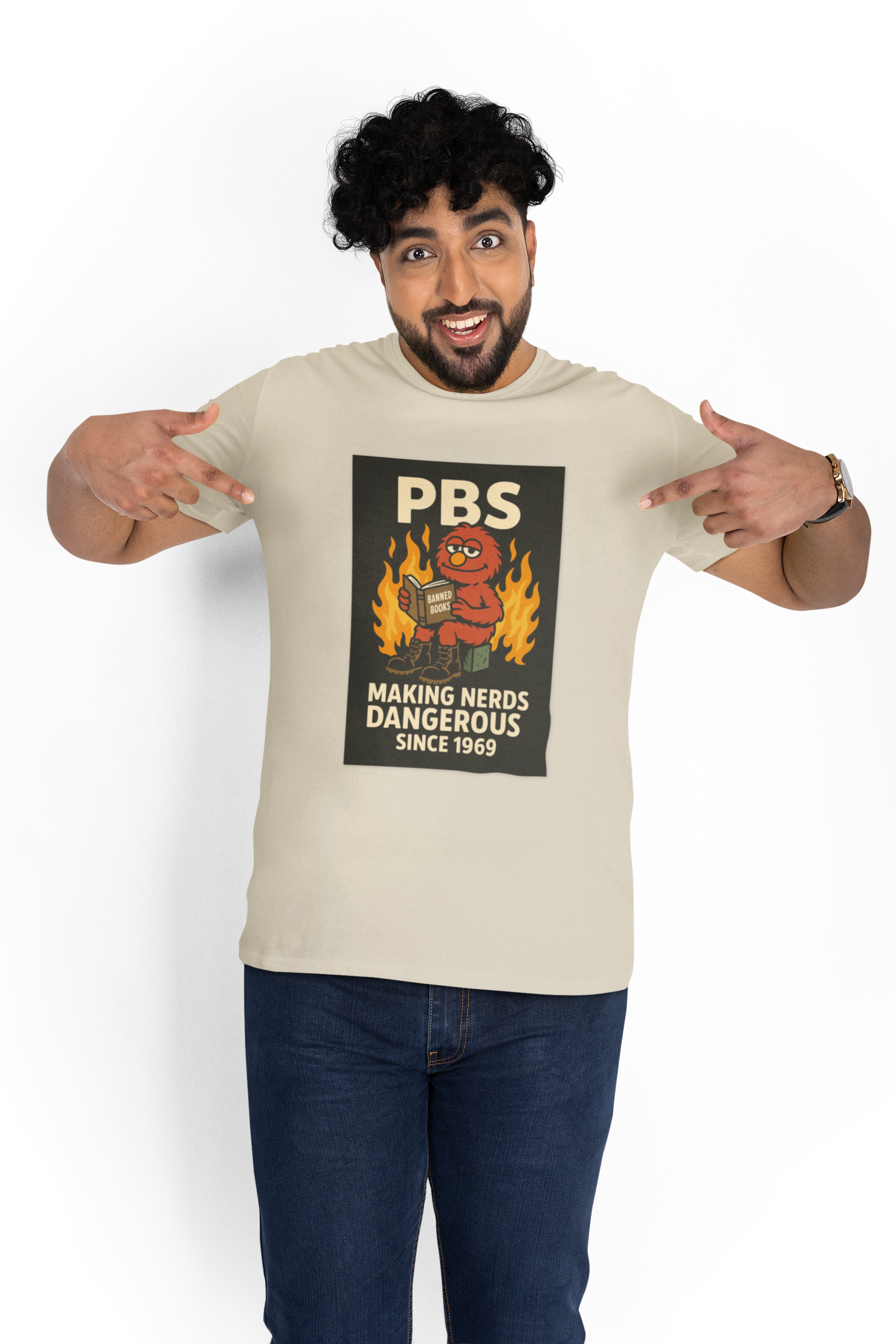PBS Nerds Dangerous Unisex T-Shirt product thumbnail image PBS Nerds Dangerous Unisex T-Shirt product thumbnail image