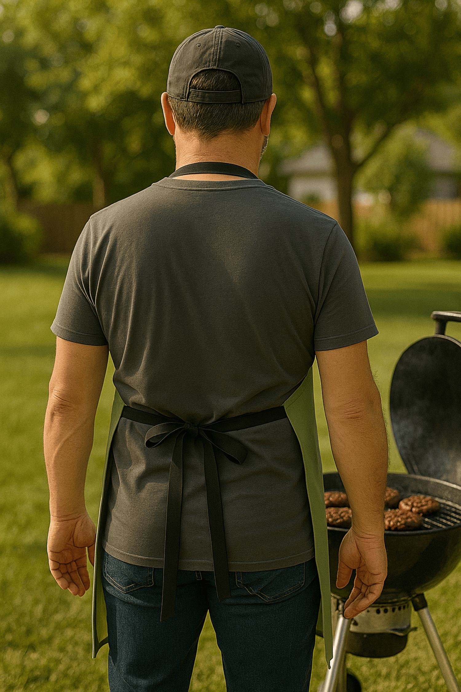 Grill Sergeant Apron for Dad – Funny Father’s Day BBQ Gift  Stain-Resistant Cooking Apron Perfect for BBQs, Fathers Day, Cookouts, Kitchen Gifts, Outdoor Cooking product thumbnail image