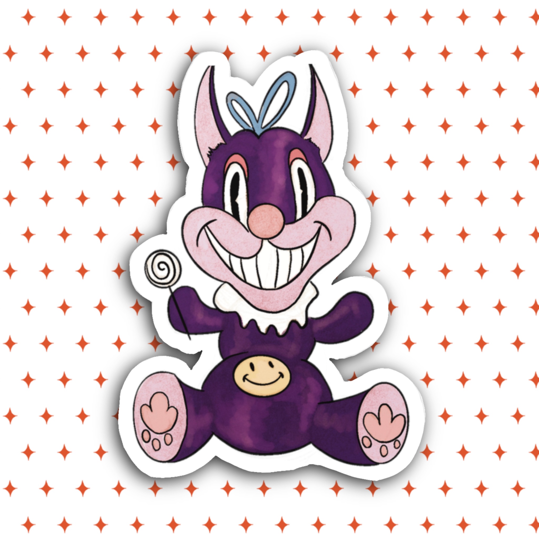 Tea-riffic "Loli" Cat Kiss-Cut Vinyl Decals Tea-riffic "Loli" Cat Kiss-Cut Vinyl Decals