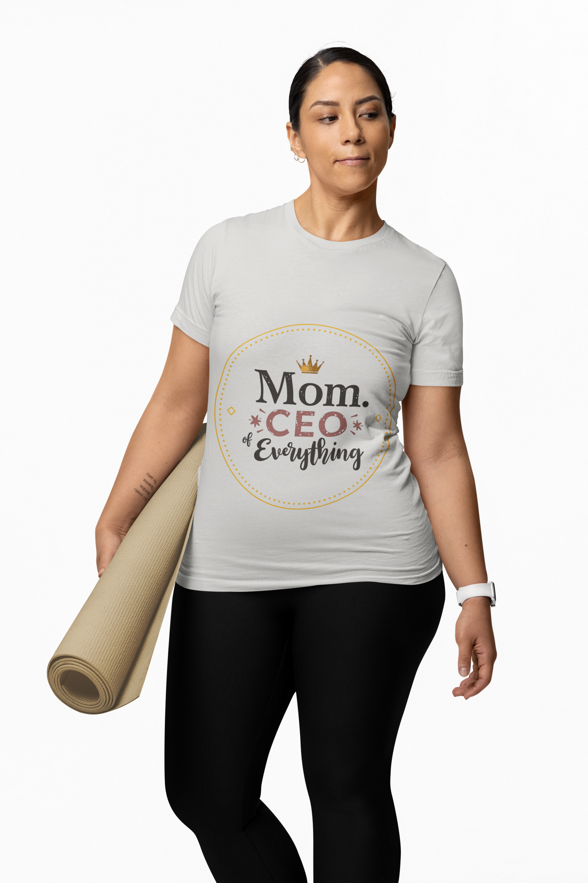 Mom CEO of Everything - Softstyle Unisex T-Shirt - Perfect Gift for Mother's Day product thumbnail image