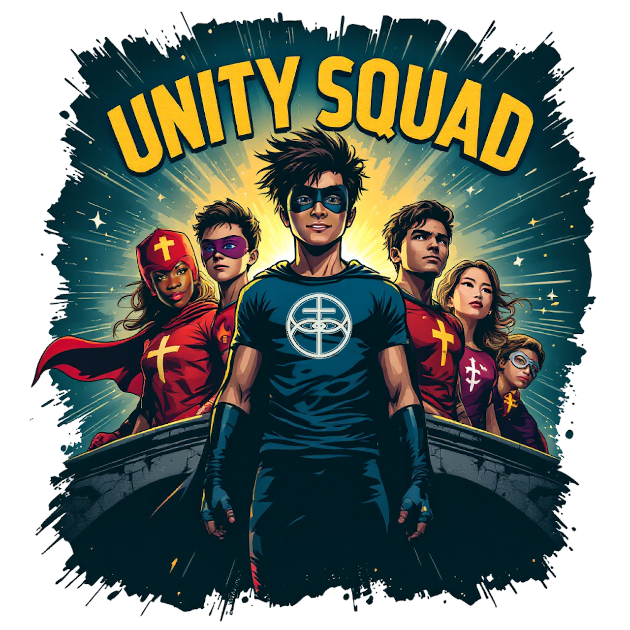 Unity Squad Graphic T-Shirt product thumbnail image Unity Squad Graphic T-Shirt product thumbnail image
