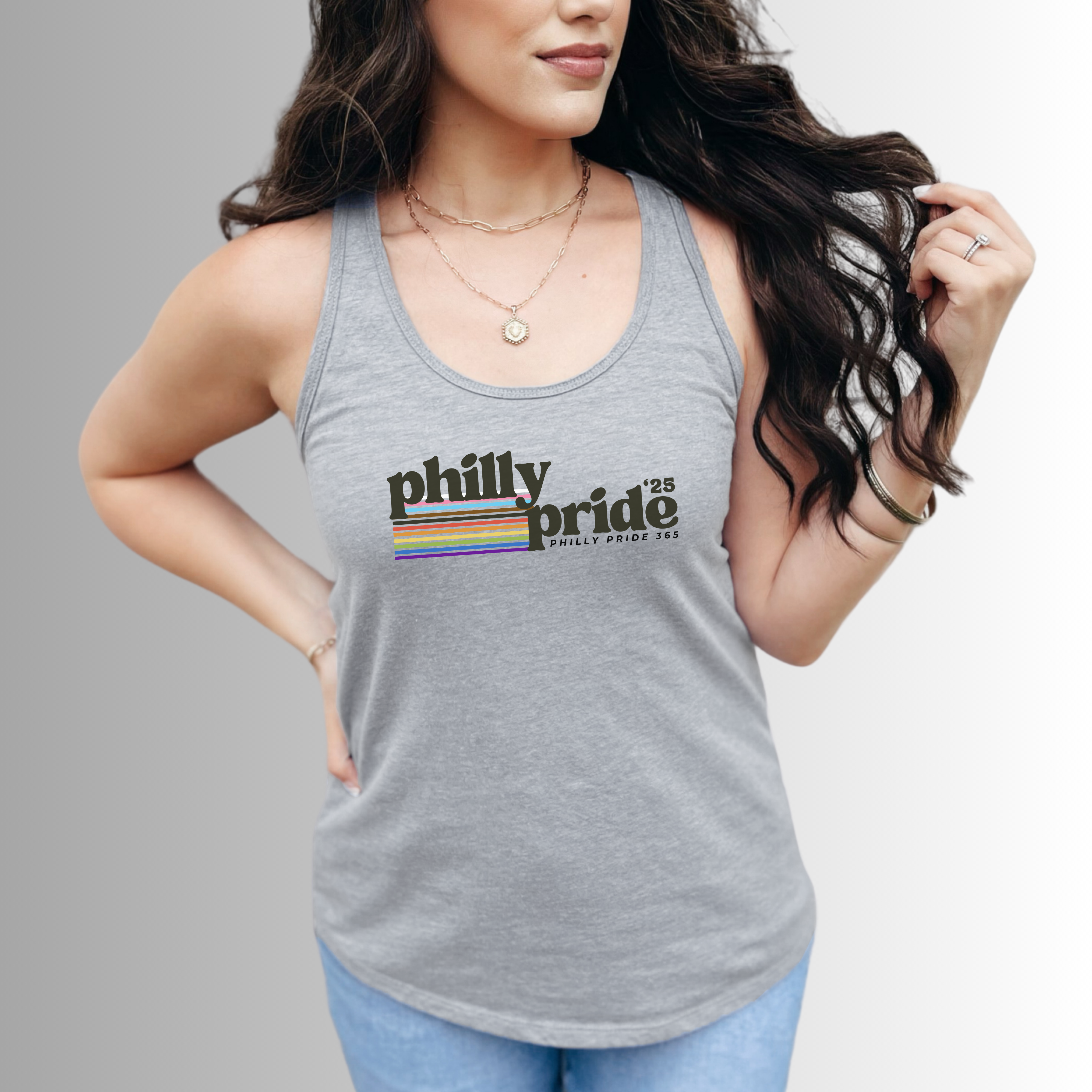 *2025 Limited Edition* Philly Pride 365 Women's Racerback Tank 