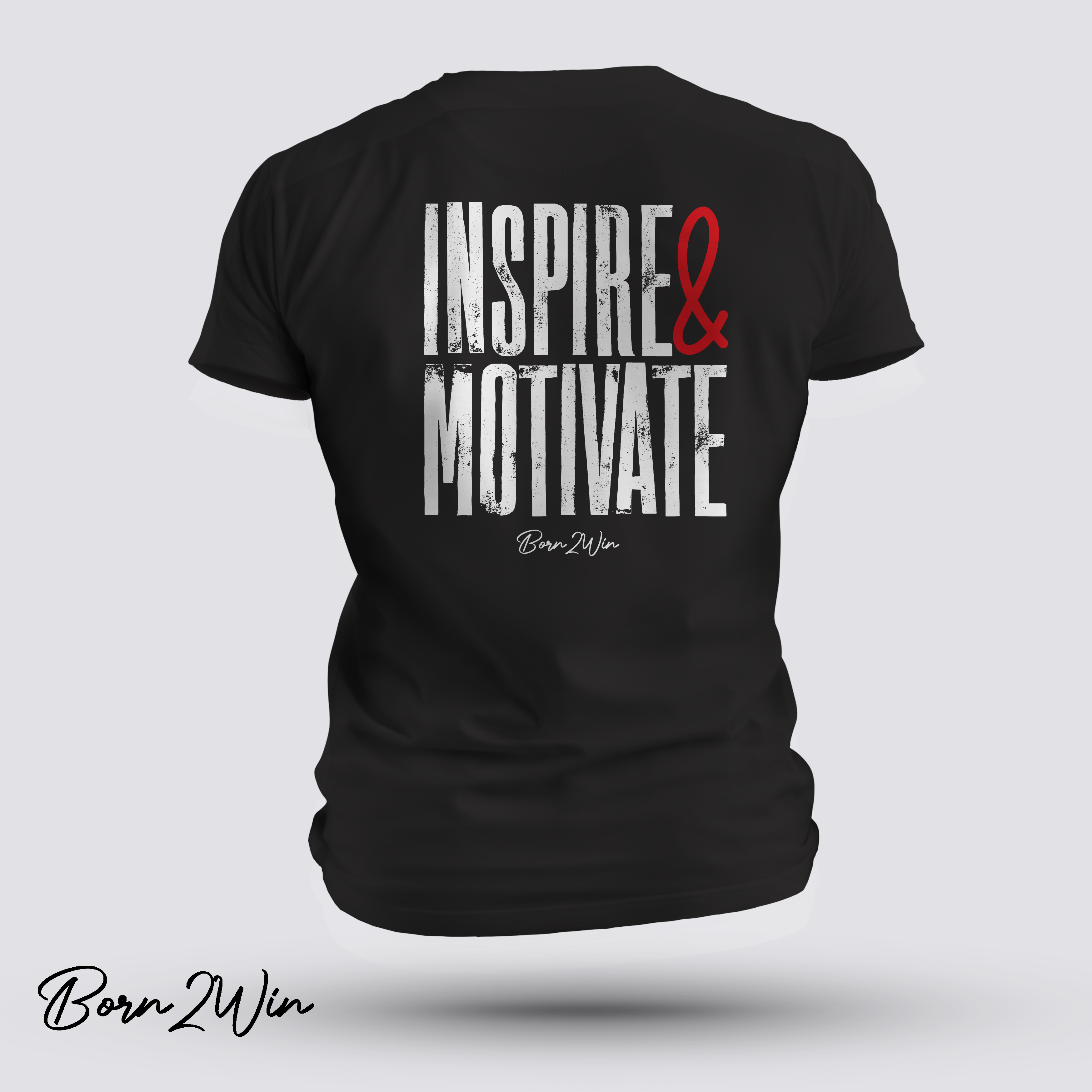 Inspire & Motivate Unisex Tee - Short Sleeve Motivational Shirt product thumbnail image Inspire & Motivate Unisex Tee - Short Sleeve Motivational Shirt product thumbnail image