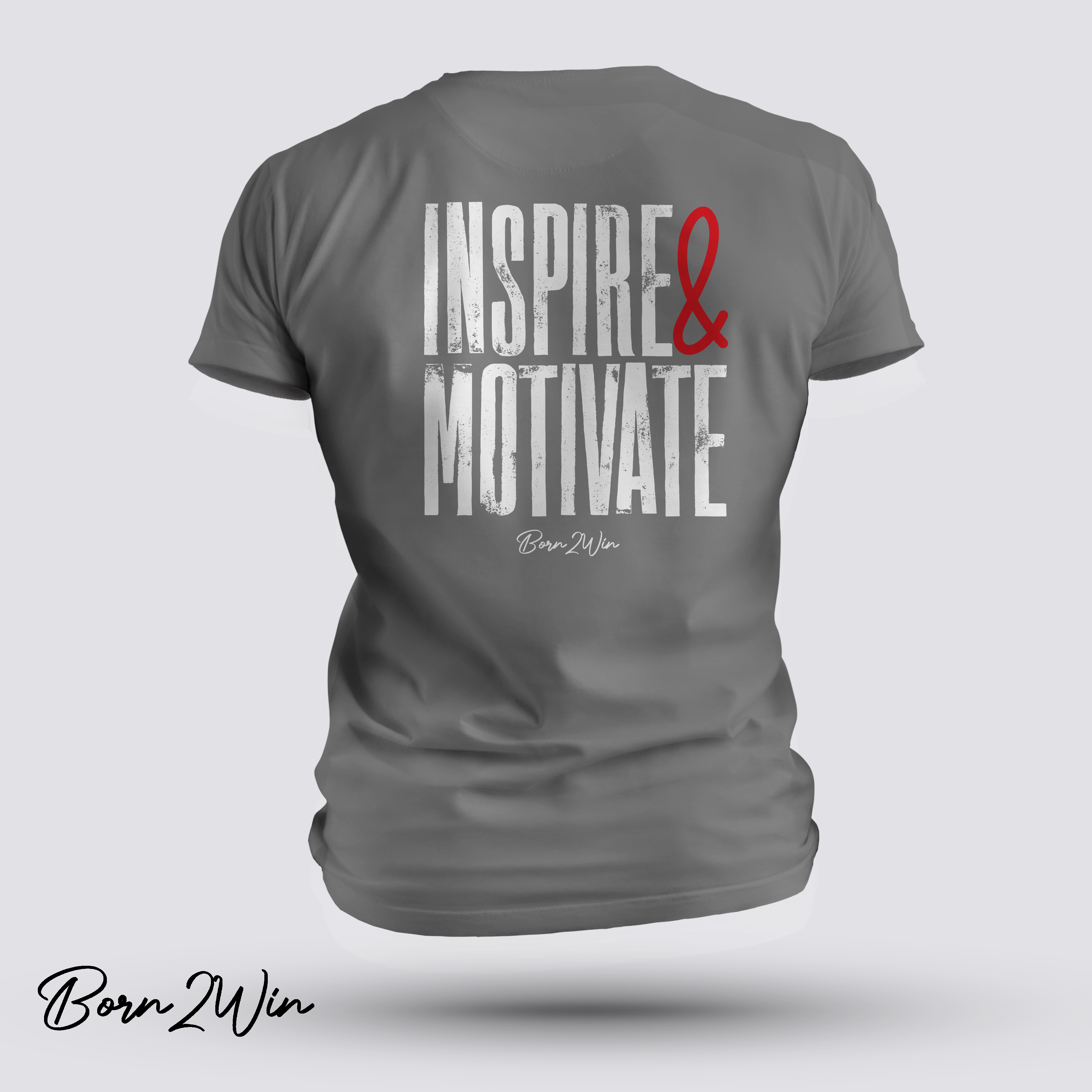 Inspire & Motivate Unisex Tee - Short Sleeve Motivational Shirt product thumbnail image Inspire & Motivate Unisex Tee - Short Sleeve Motivational Shirt product thumbnail image