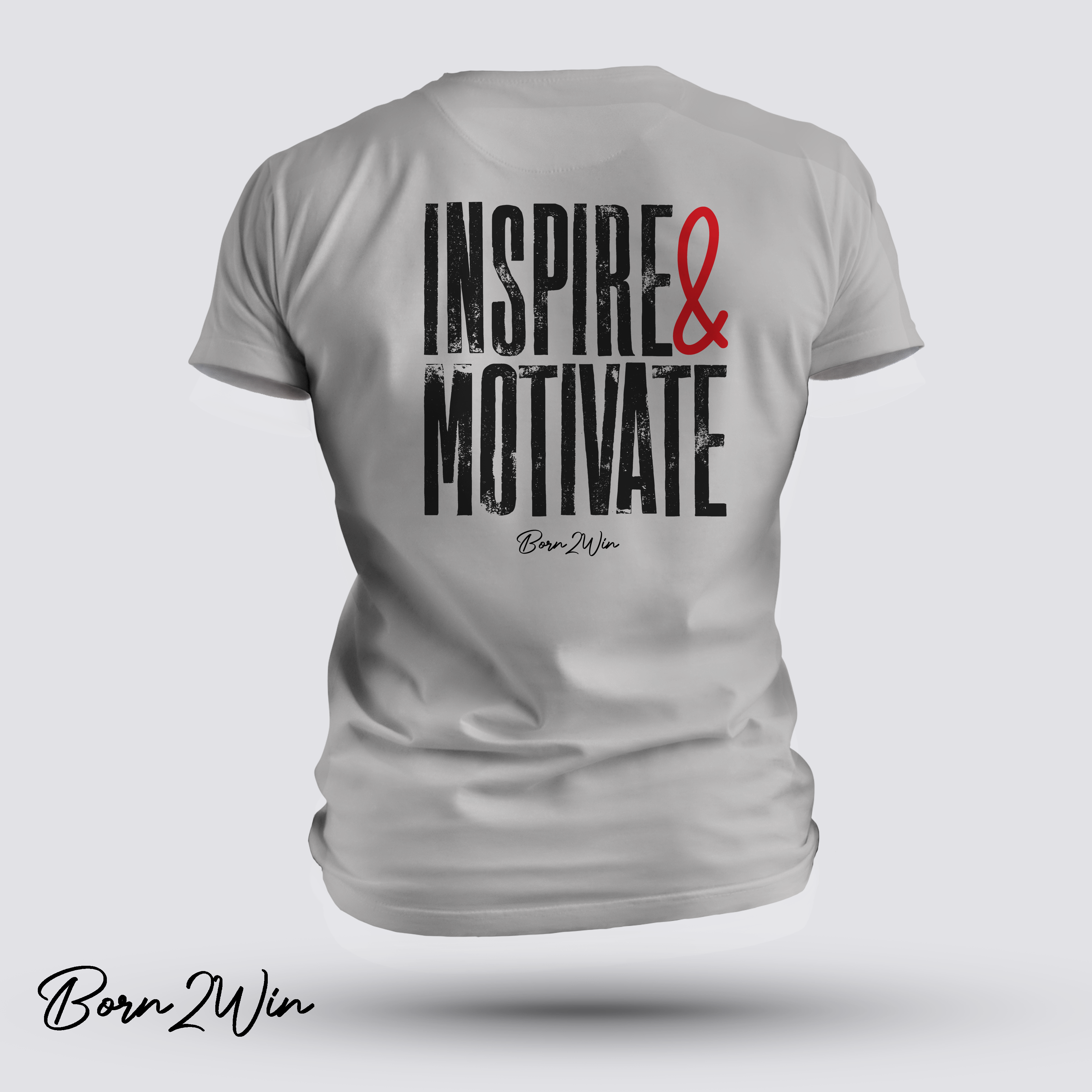 Inspire & Motivate Unisex Tee - Short Sleeve Motivational Shirt product thumbnail image Inspire & Motivate Unisex Tee - Short Sleeve Motivational Shirt product thumbnail image