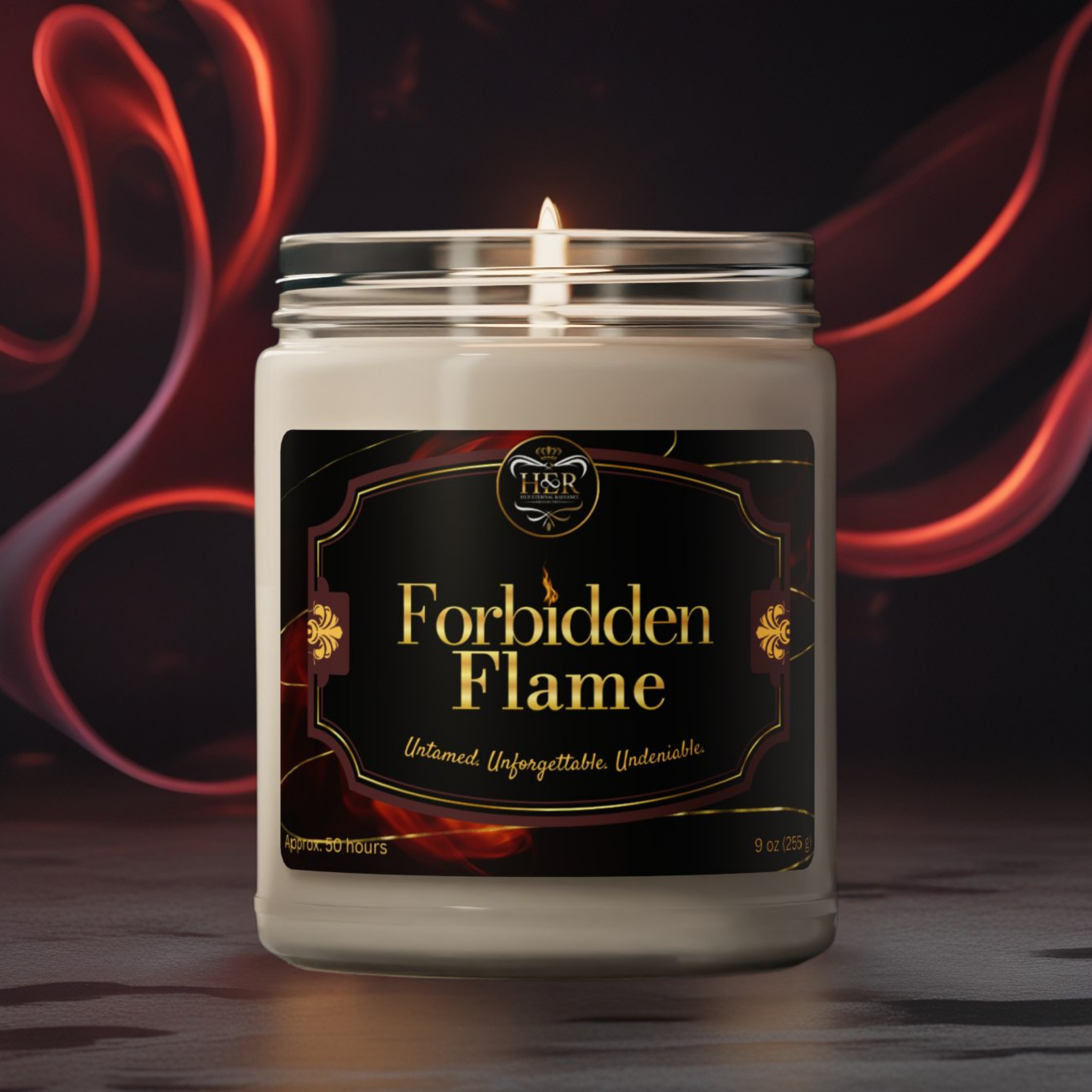 Forbidden Flame – Passionfruit & Black Pepper Scented 9 oz Soy Candle product thumbnail image Forbidden Flame – Passionfruit & Black Pepper Scented 9 oz Soy Candle product thumbnail image