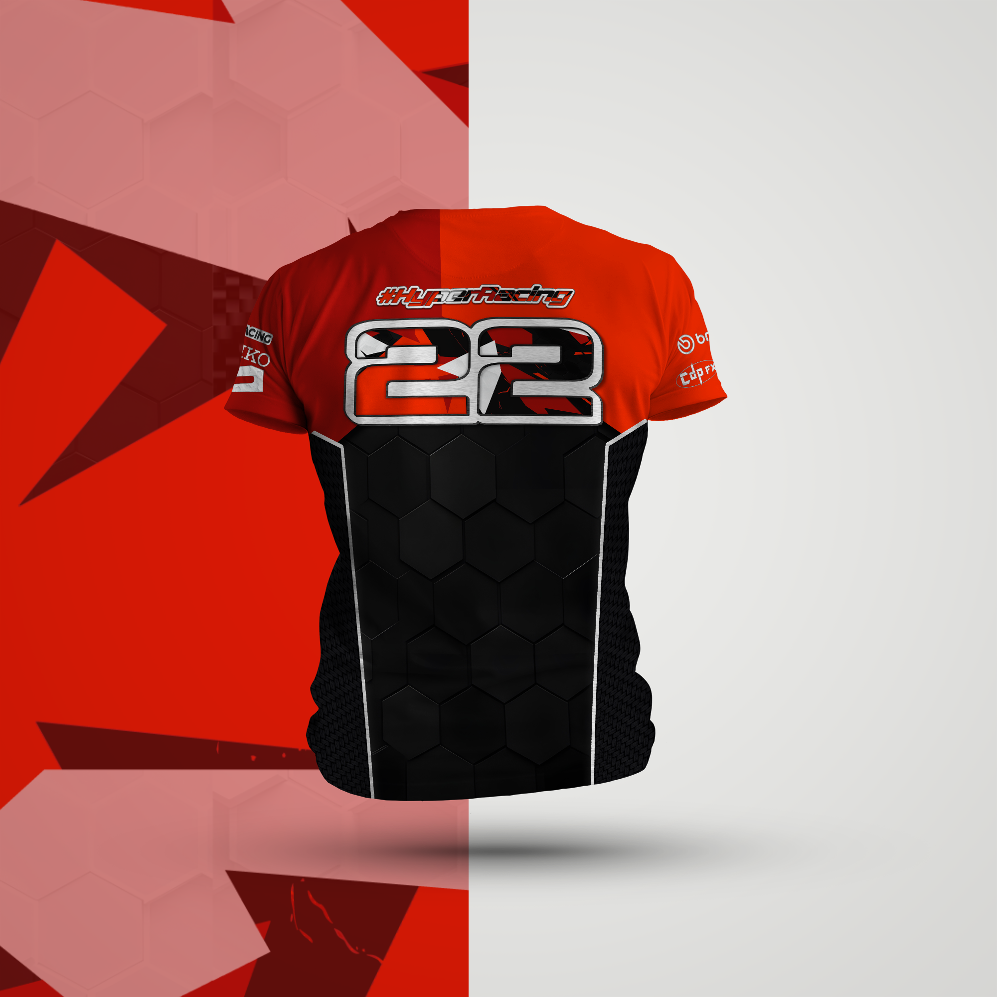 Hyper Active MENS T-Shirt- Official Race Day Teamwear product thumbnail image Hyper Active MENS T-Shirt- Official Race Day Teamwear product thumbnail image