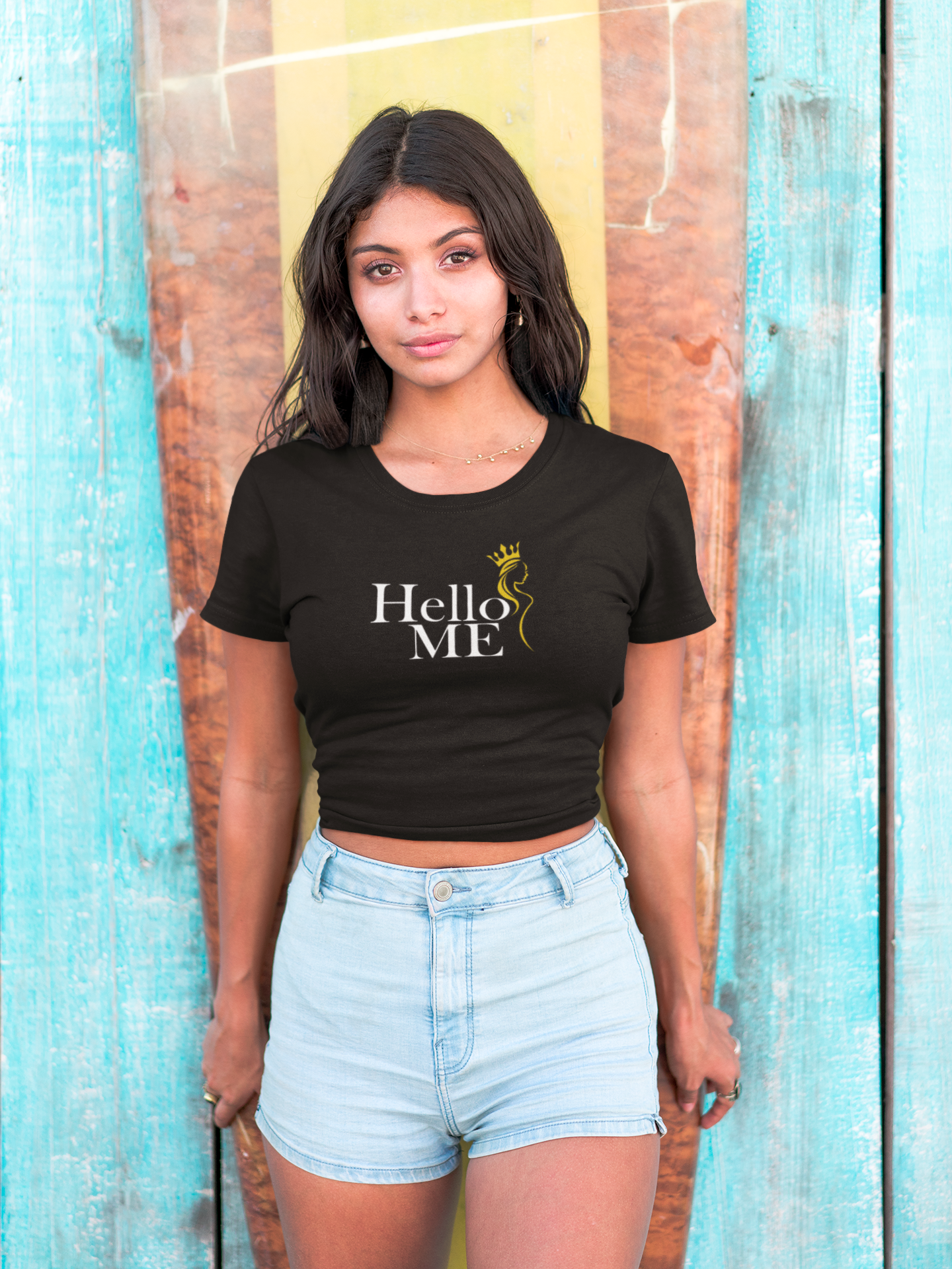 Hello Me Signature Unisex Jersey Short Sleeve Tee product thumbnail image Hello Me Signature Unisex Jersey Short Sleeve Tee product thumbnail image