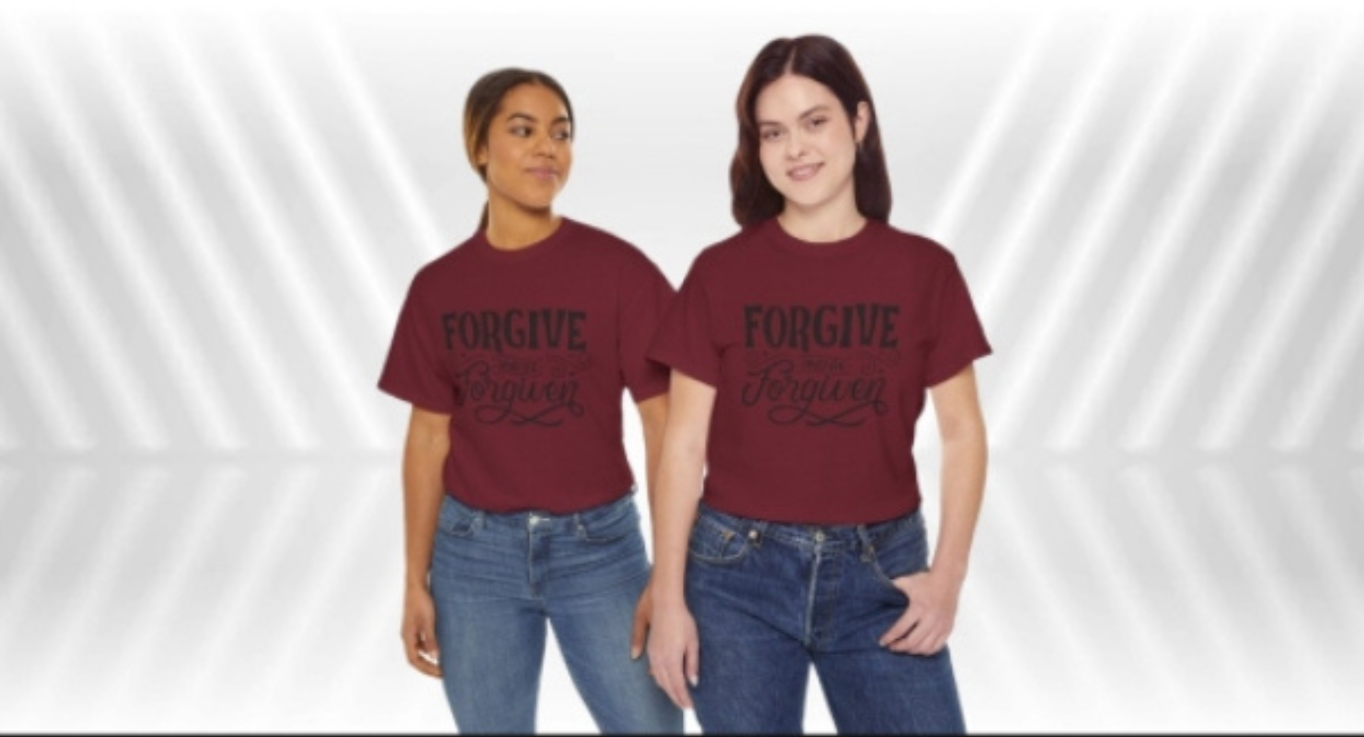 Forgive And Be Forgiven Tee For Believers Of The Way product thumbnail image Forgive And Be Forgiven Tee For Believers Of The Way product thumbnail image