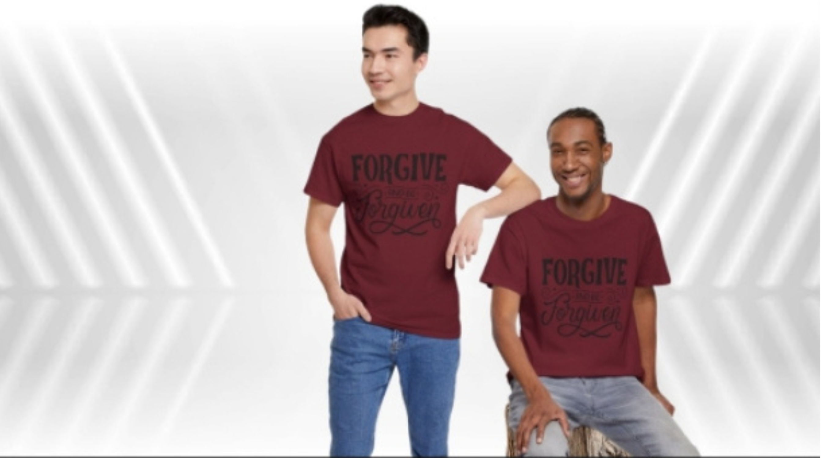 Forgive And Be Forgiven Tee For Believers Of The Way product thumbnail image Forgive And Be Forgiven Tee For Believers Of The Way product thumbnail image