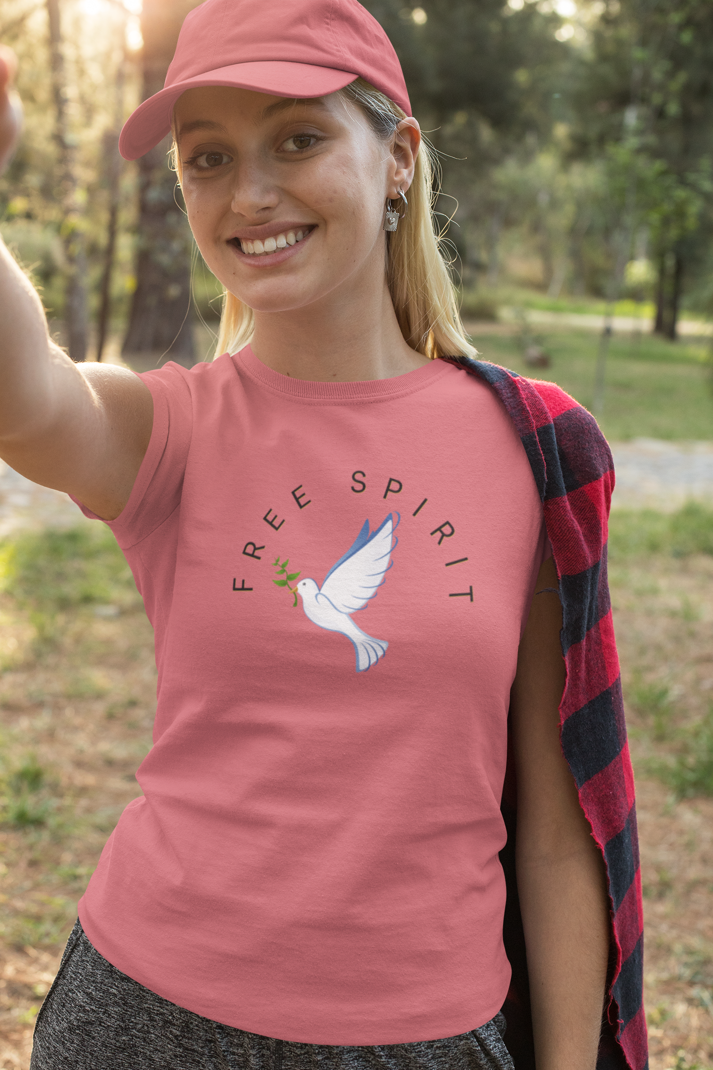 Free Spirit T-Shirt - Dove Design product thumbnail image