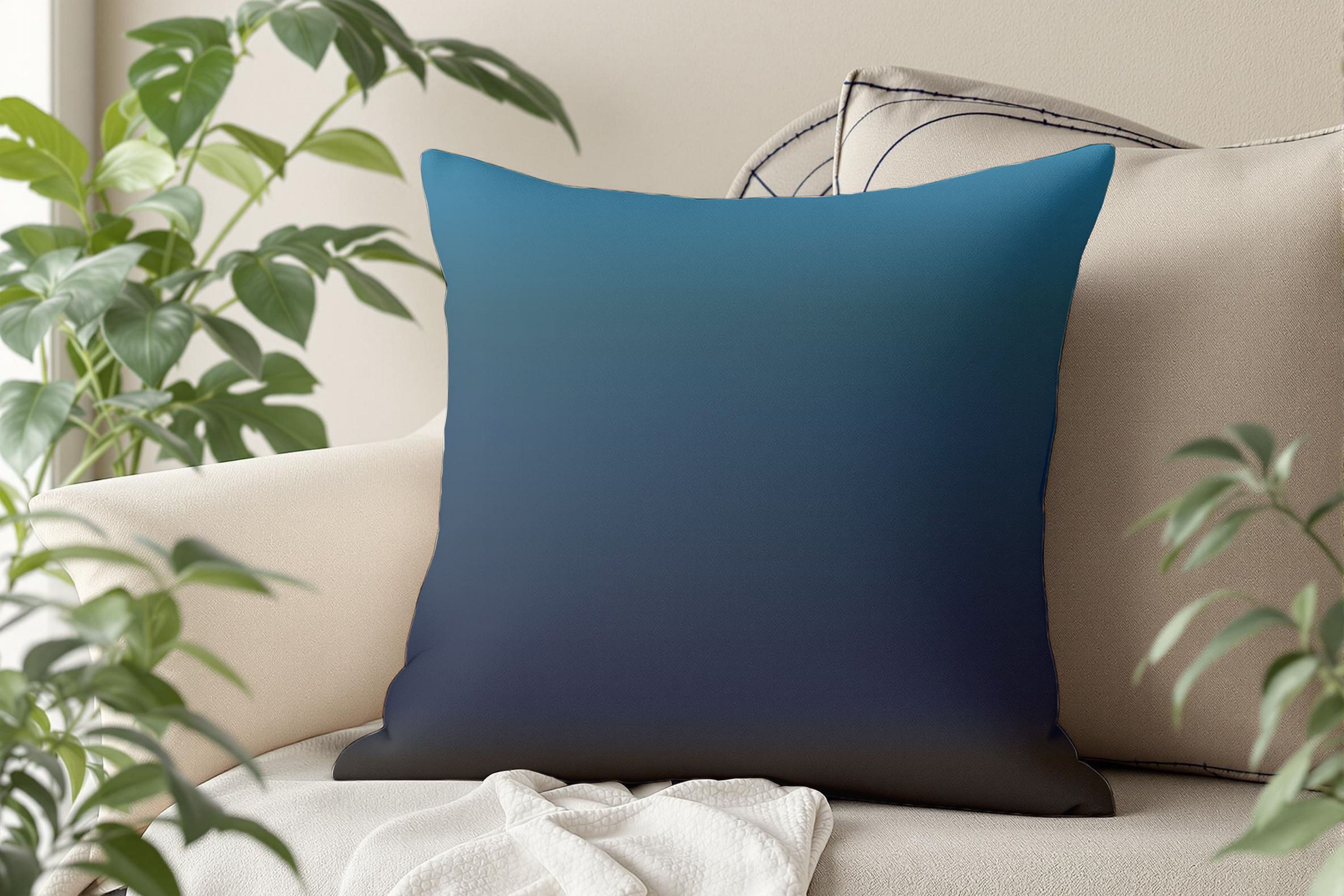 Twilight Fade – Premium Decorative Throw Pillow | Spun Polyester Square Pillow product thumbnail image