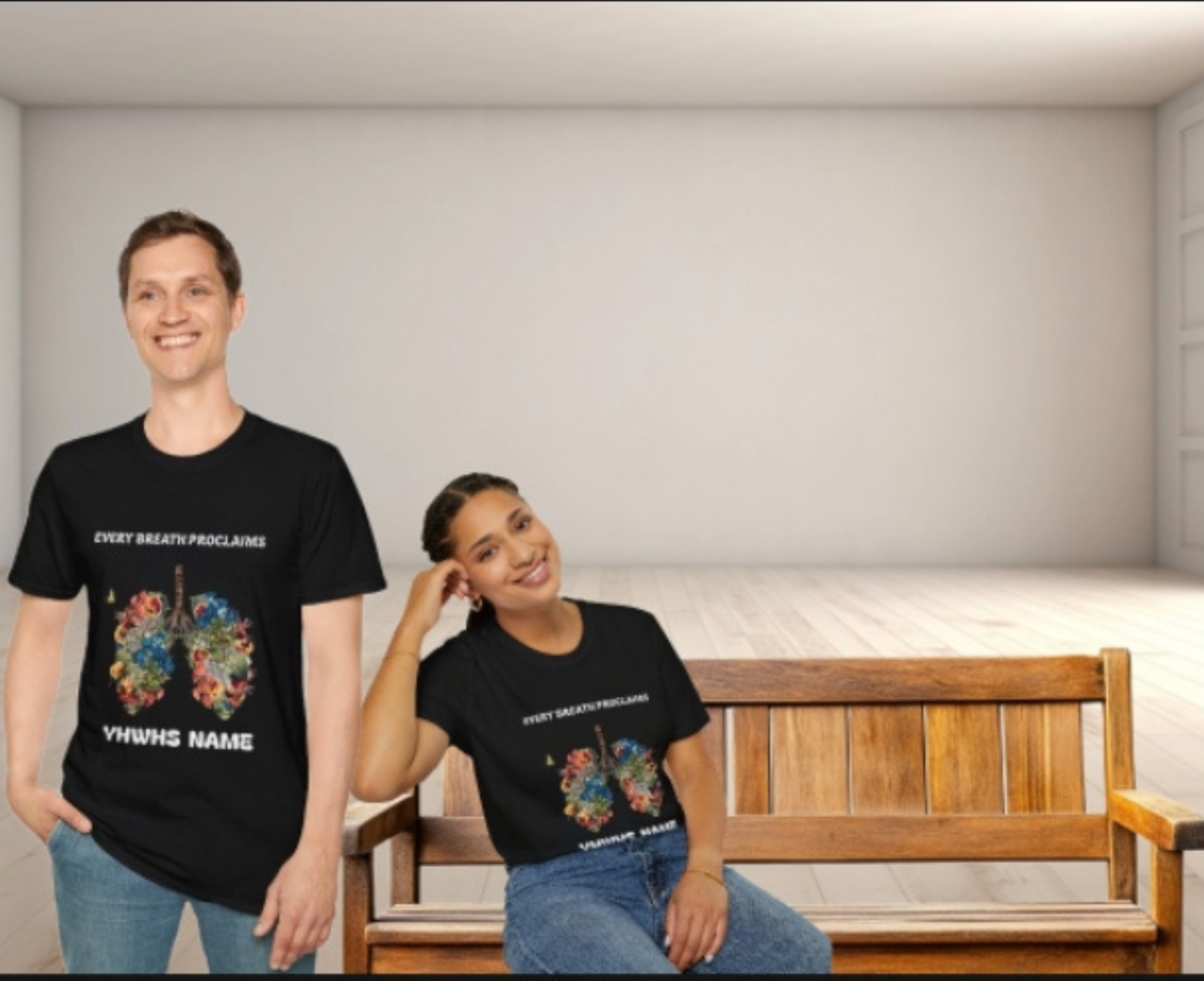 Every Breath Unisex Softstyle T-Shirt product thumbnail image Every Breath Unisex Softstyle T-Shirt product thumbnail image