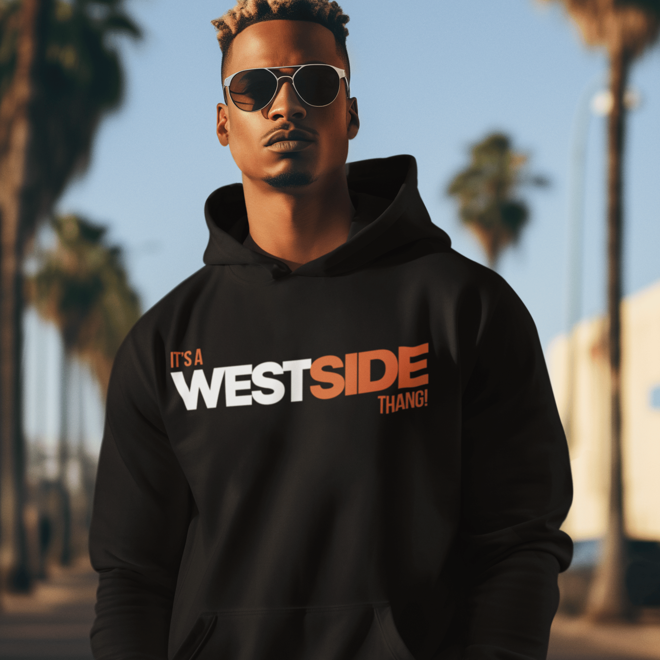 It's a Westside Thang - Unisex Combo Hoodie product thumbnail image It's a Westside Thang - Unisex Combo Hoodie product thumbnail image