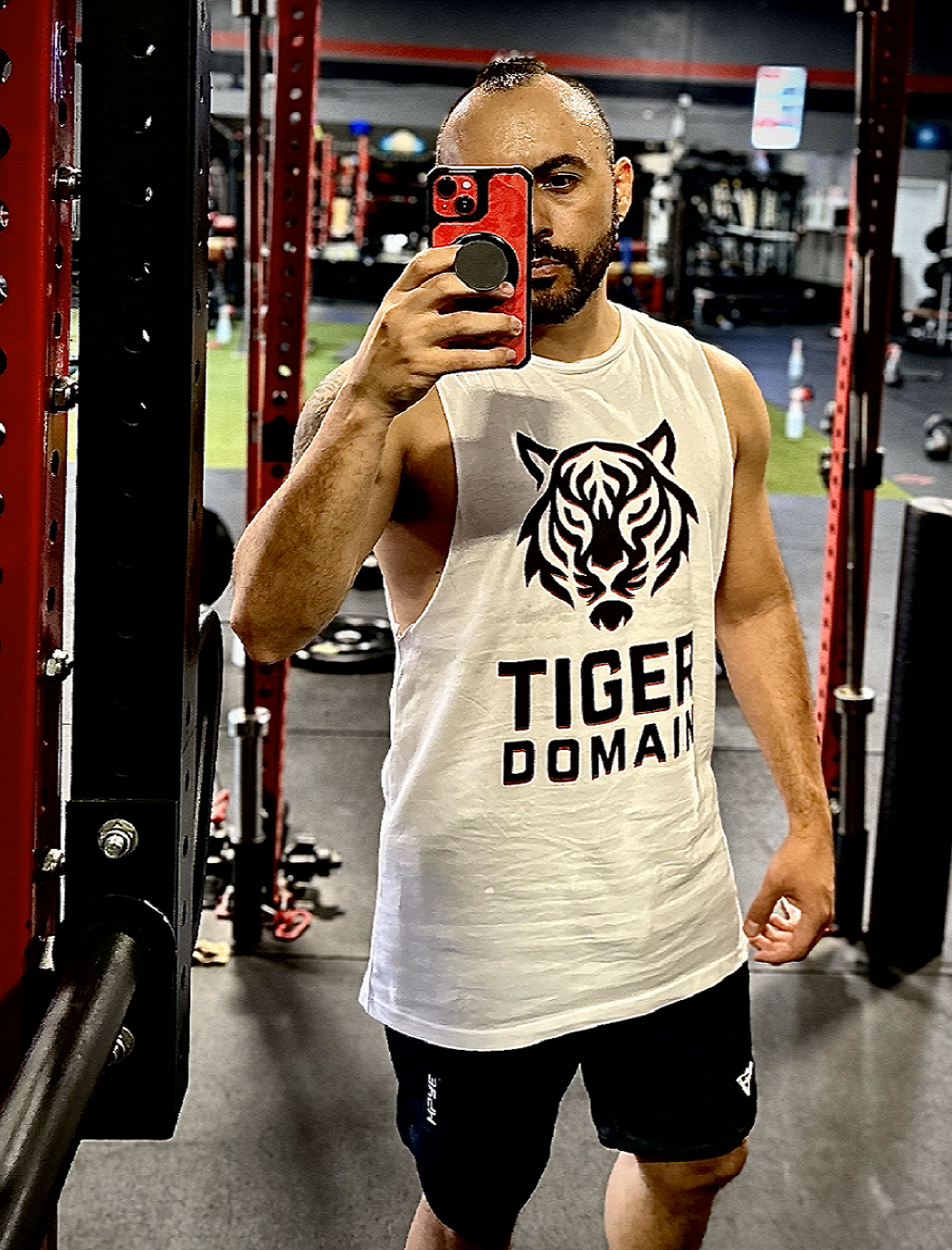 Tiger Domain: Momentum Series- Raw Cut Tank - Unisex