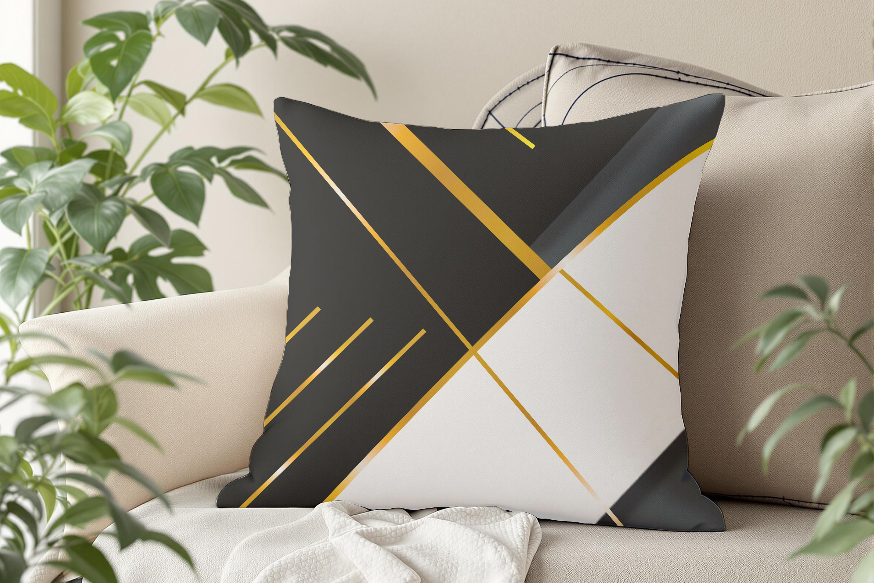 Midnight Alloy – Luxe Throw Pillow | Spun Polyester Square Pillow product thumbnail image Midnight Alloy – Luxe Throw Pillow | Spun Polyester Square Pillow product thumbnail image