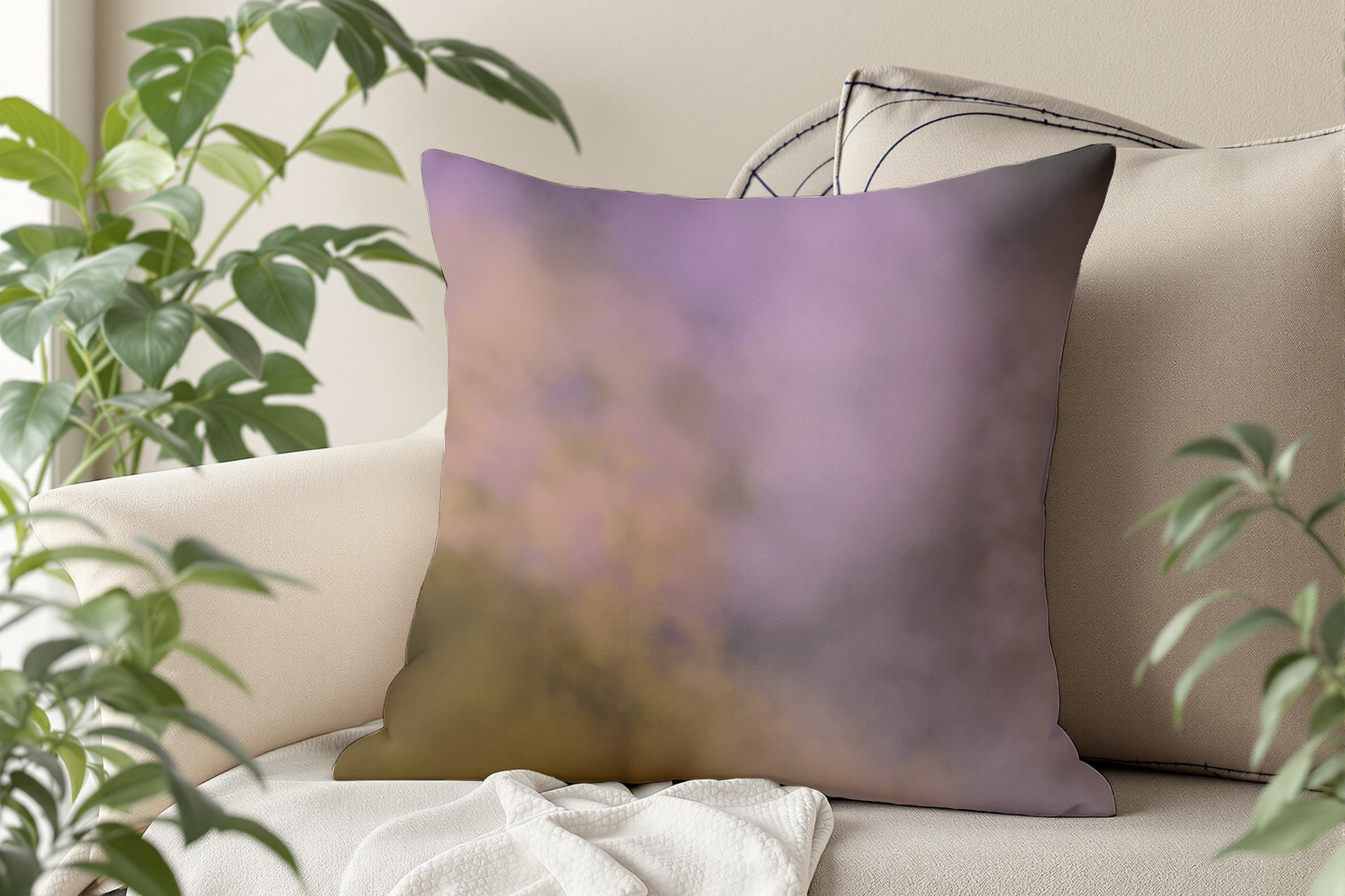 Purple Haze – Premium Throw Pillow | Spun Polyester Square Pillow product thumbnail image Purple Haze – Premium Throw Pillow | Spun Polyester Square Pillow product thumbnail image