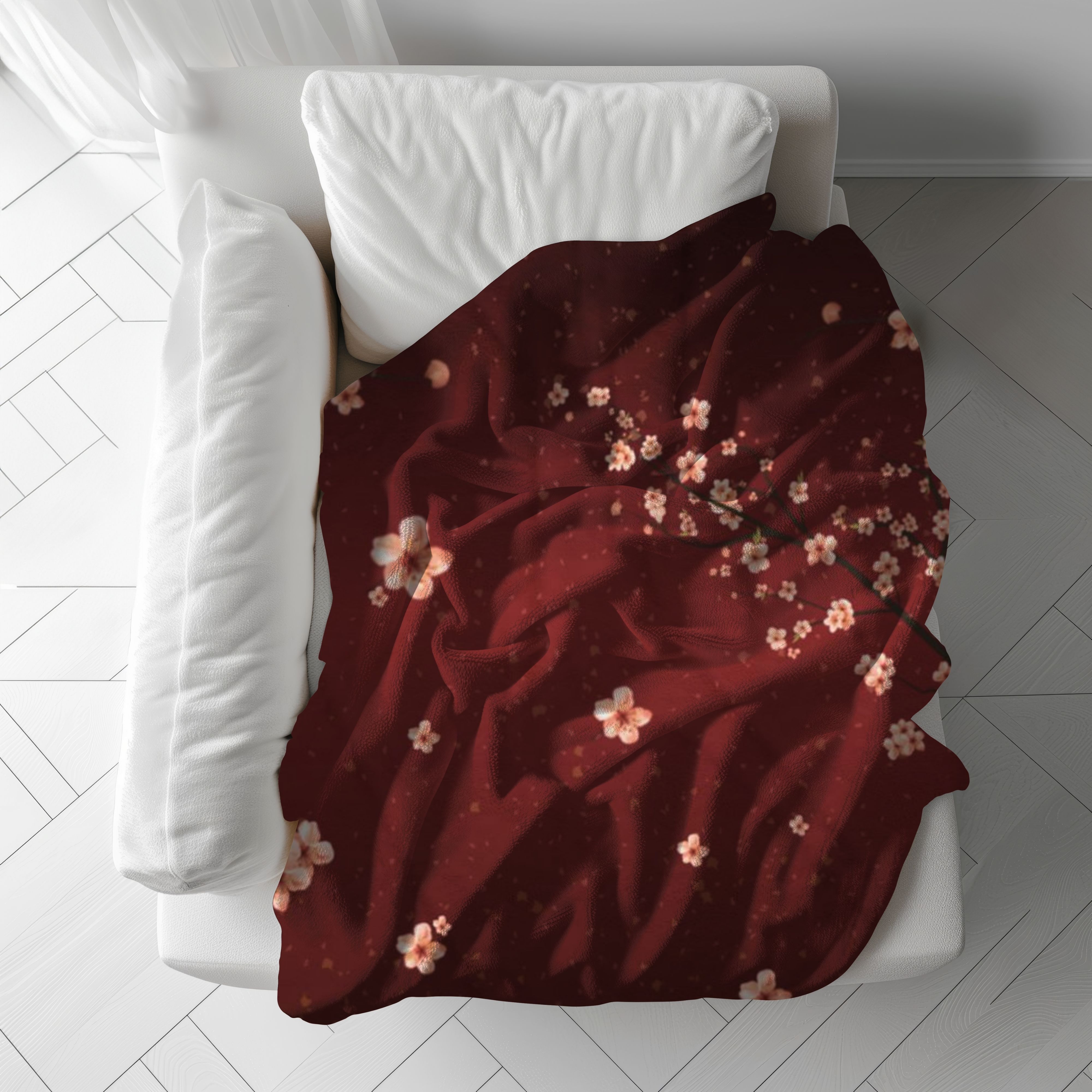 Blossom Plush – Soft Velveteen Throw Blanket product thumbnail image