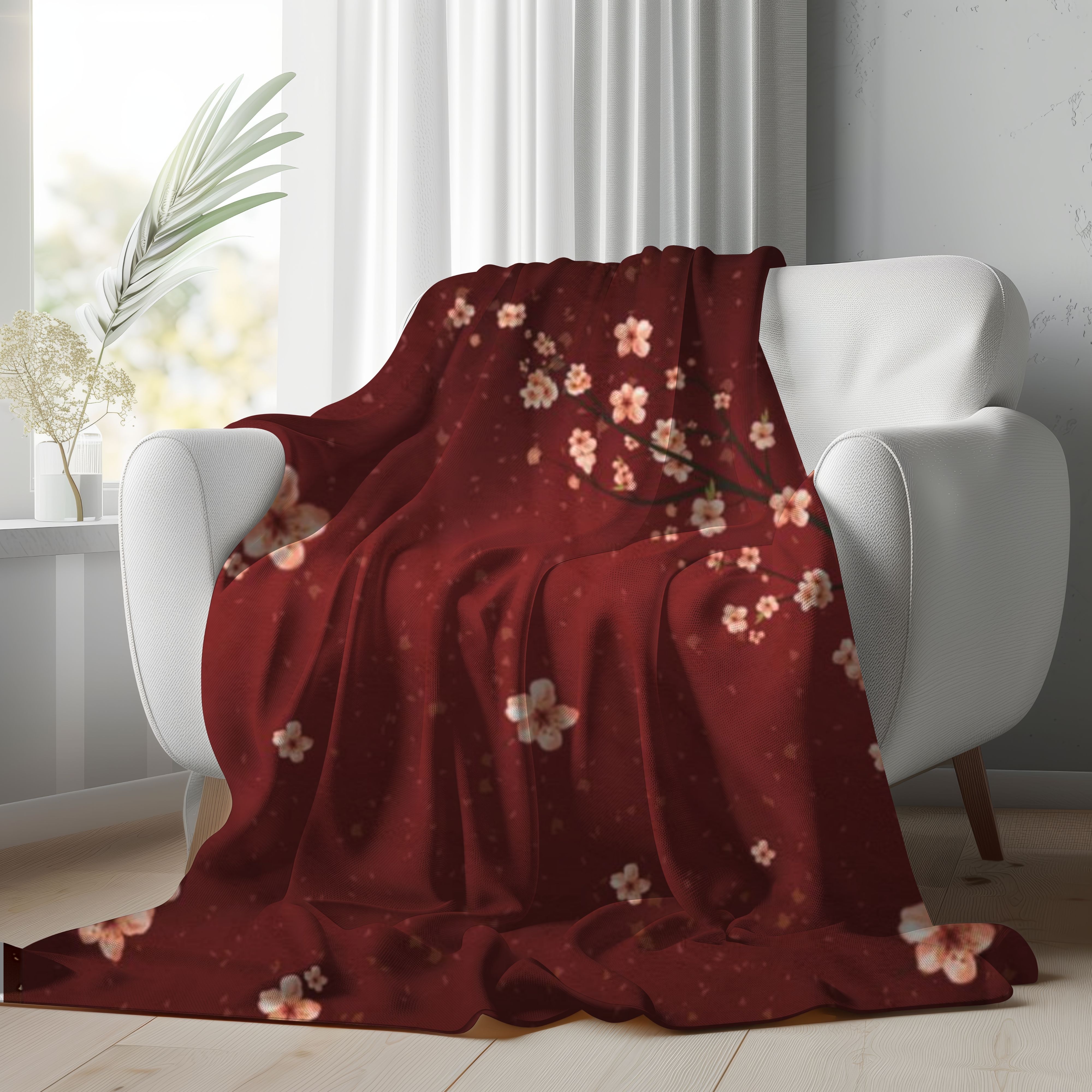 Blossom Plush – Soft Velveteen Throw Blanket product thumbnail image
