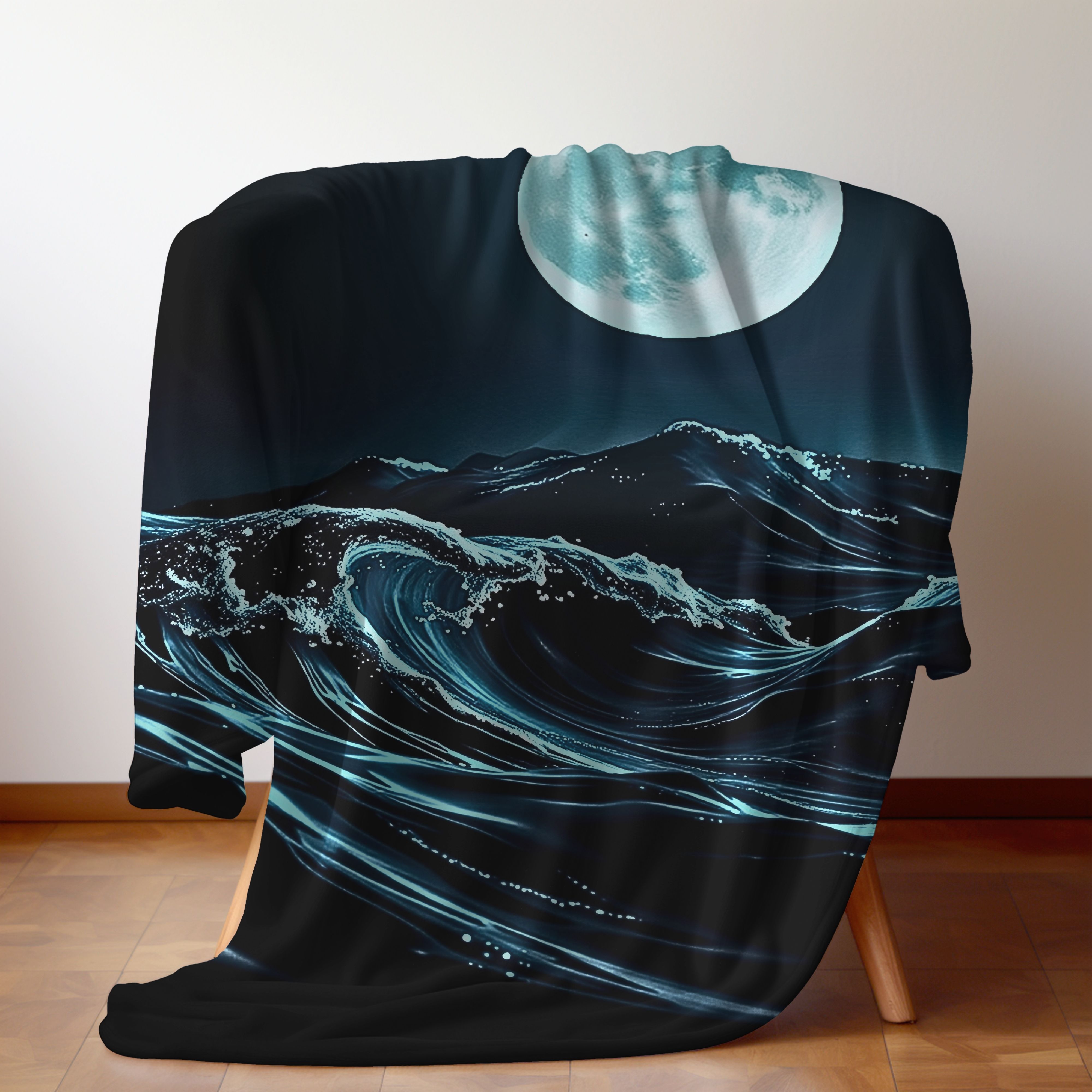 Midnight Drift Plush – Soft Velveteen Throw Blanket product thumbnail image Midnight Drift Plush – Soft Velveteen Throw Blanket product thumbnail image