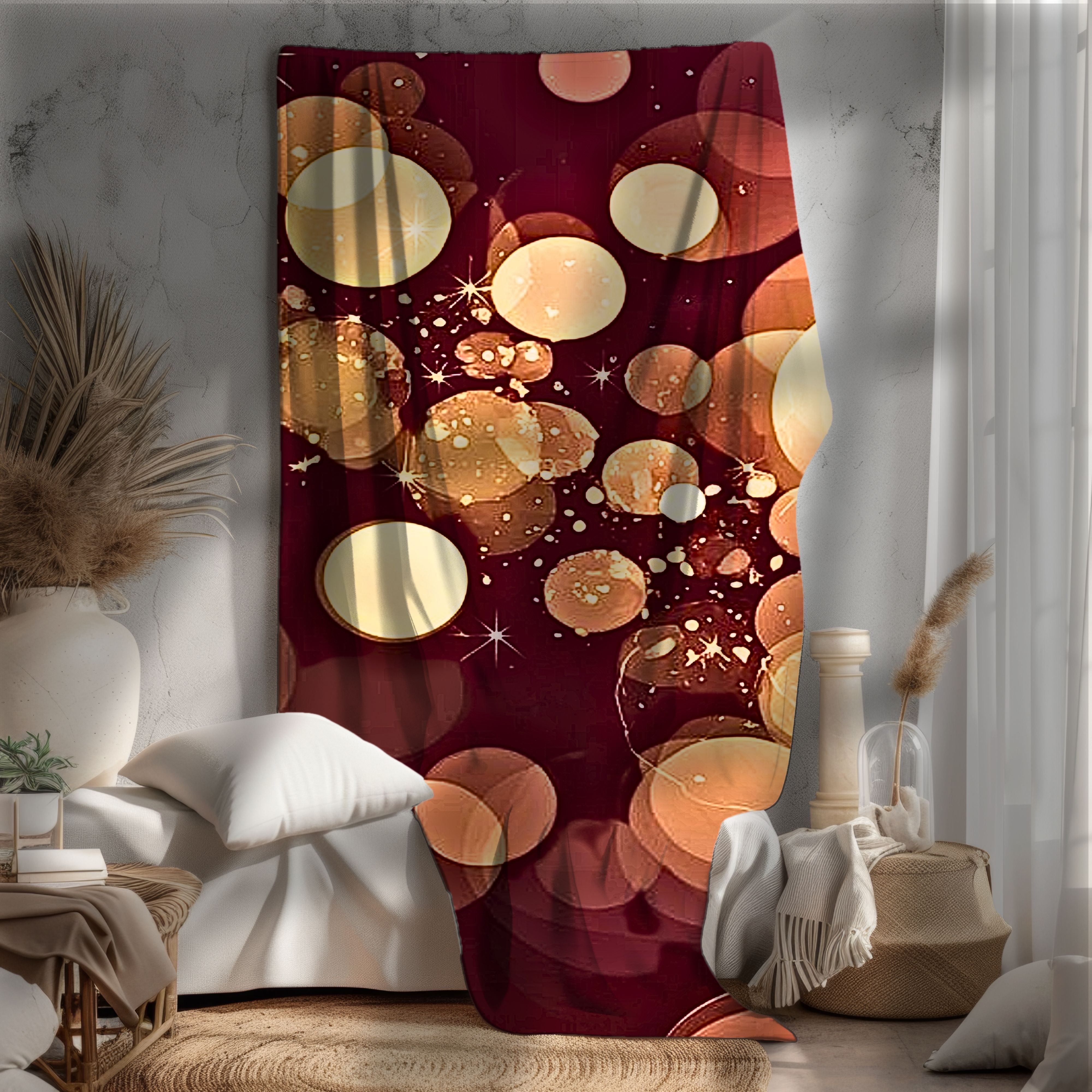 Sparkle &amp; Glow Plush – Soft Velveteen Throw Blanket  product thumbnail image