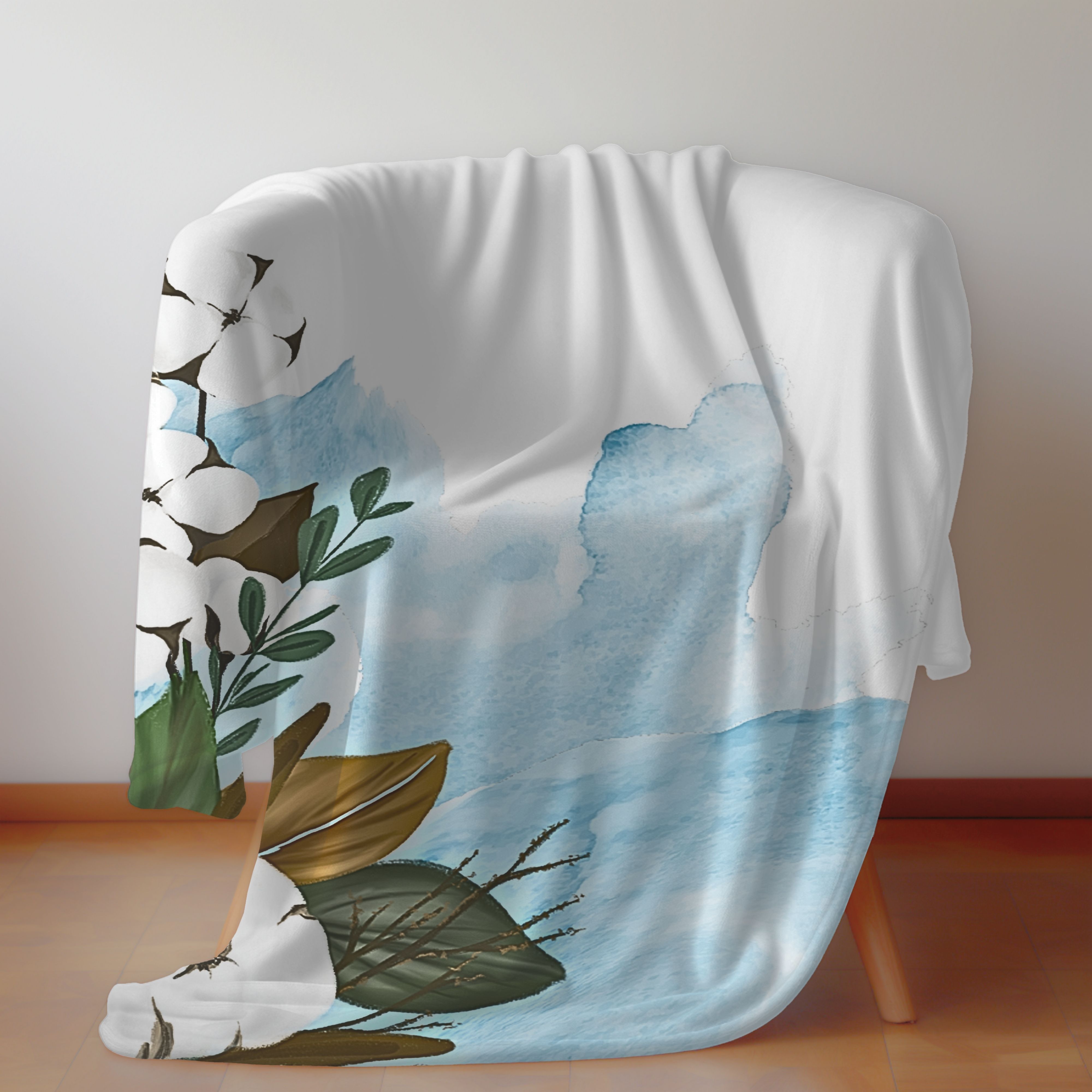 Fresh Linen – Soft Velveteen Throw Blanket product thumbnail image