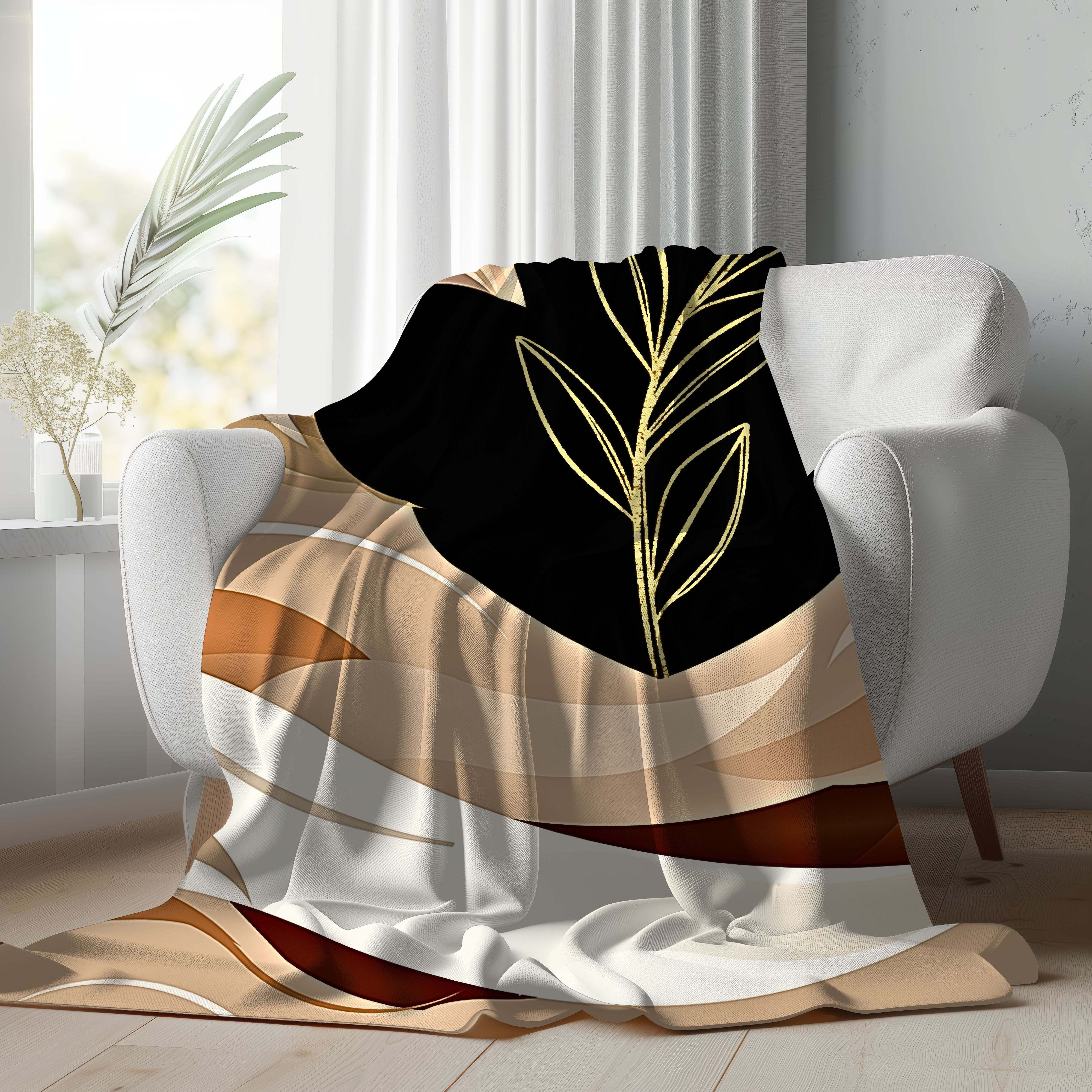 Nude Horizon - Soft Velveteen Blanket product thumbnail image Nude Horizon - Soft Velveteen Blanket product thumbnail image