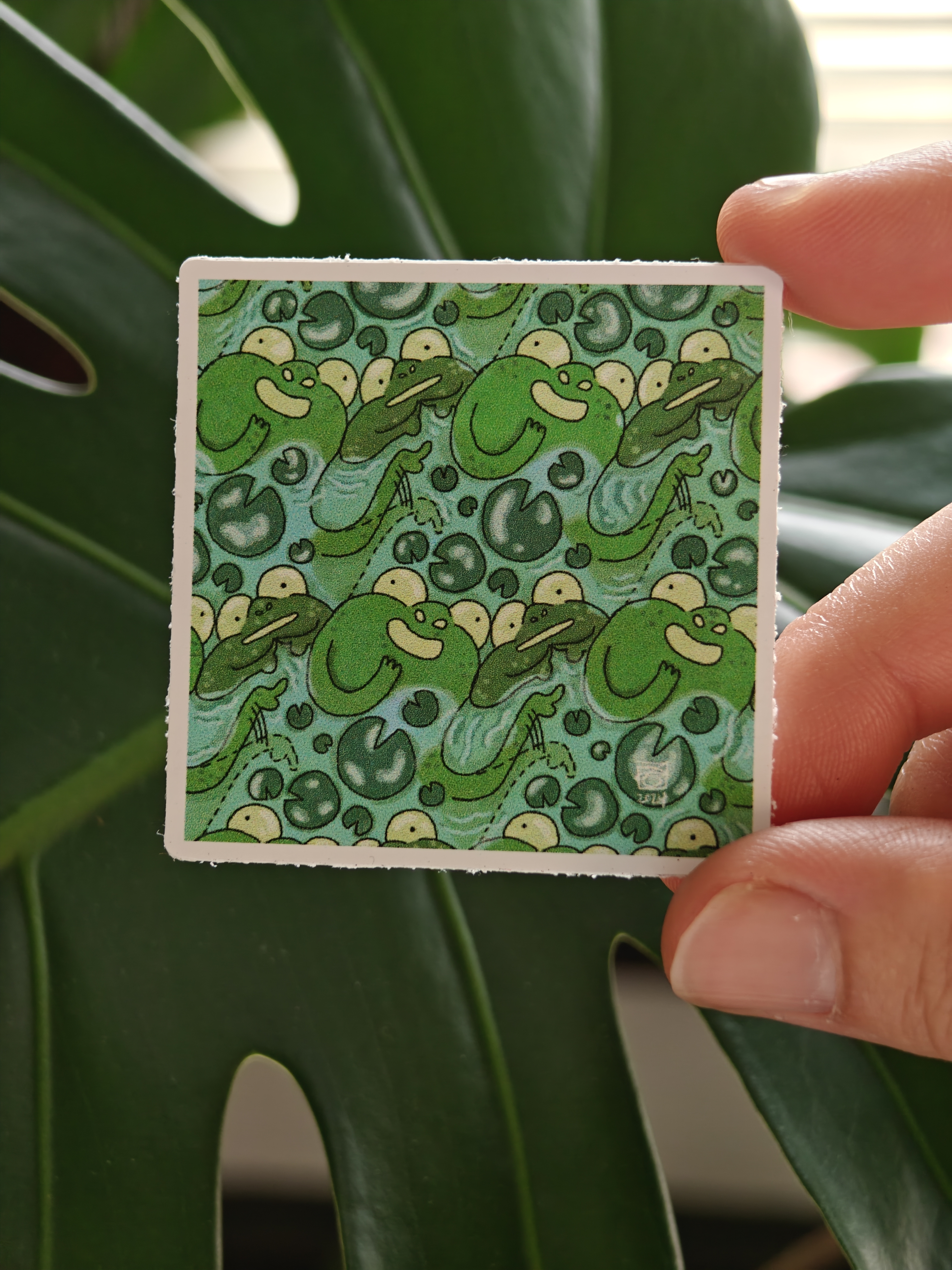 Silly Frogs Sticker product thumbnail image Silly Frogs Sticker product thumbnail image