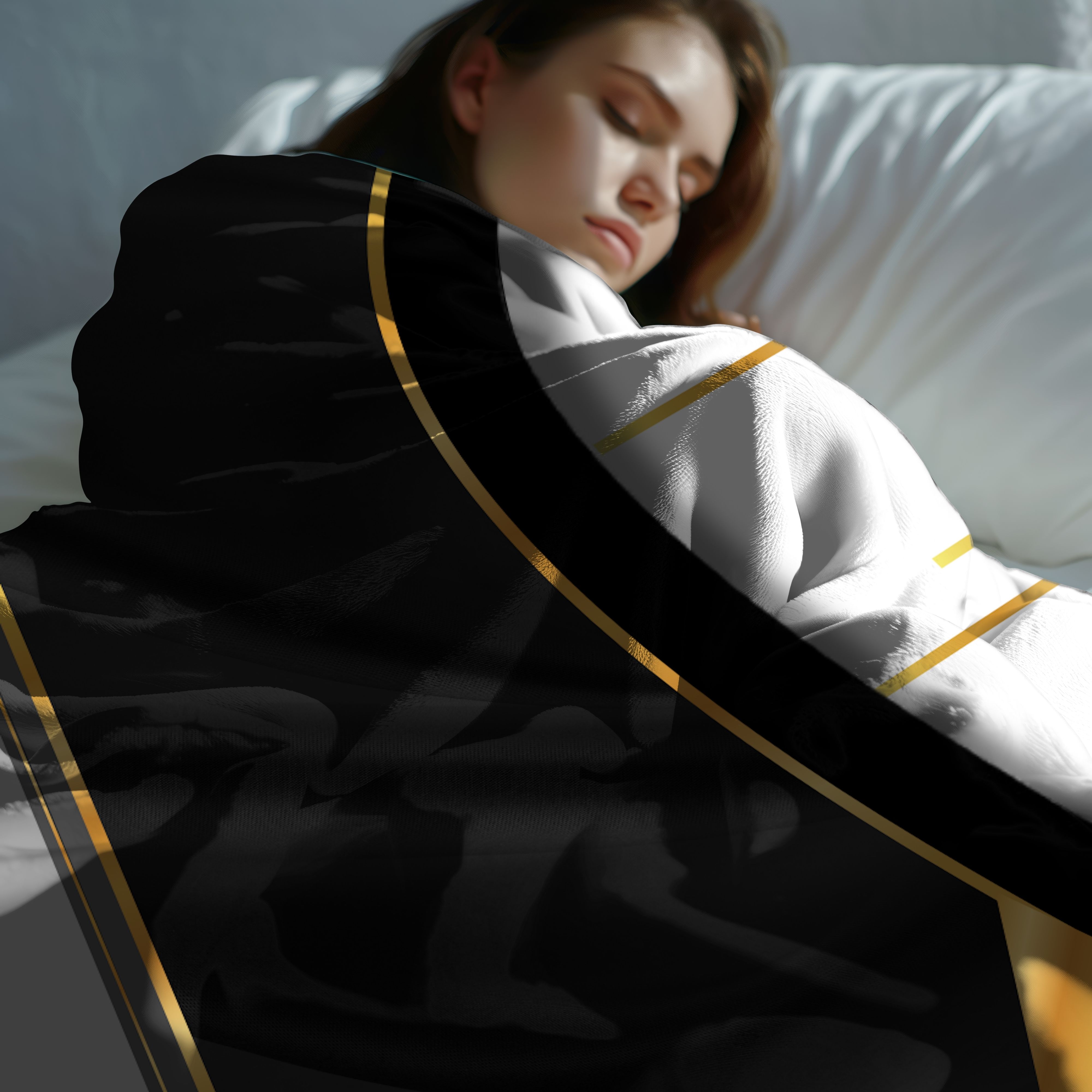  Ivory Thread – Plush Velveteen Throw Blanket product thumbnail image