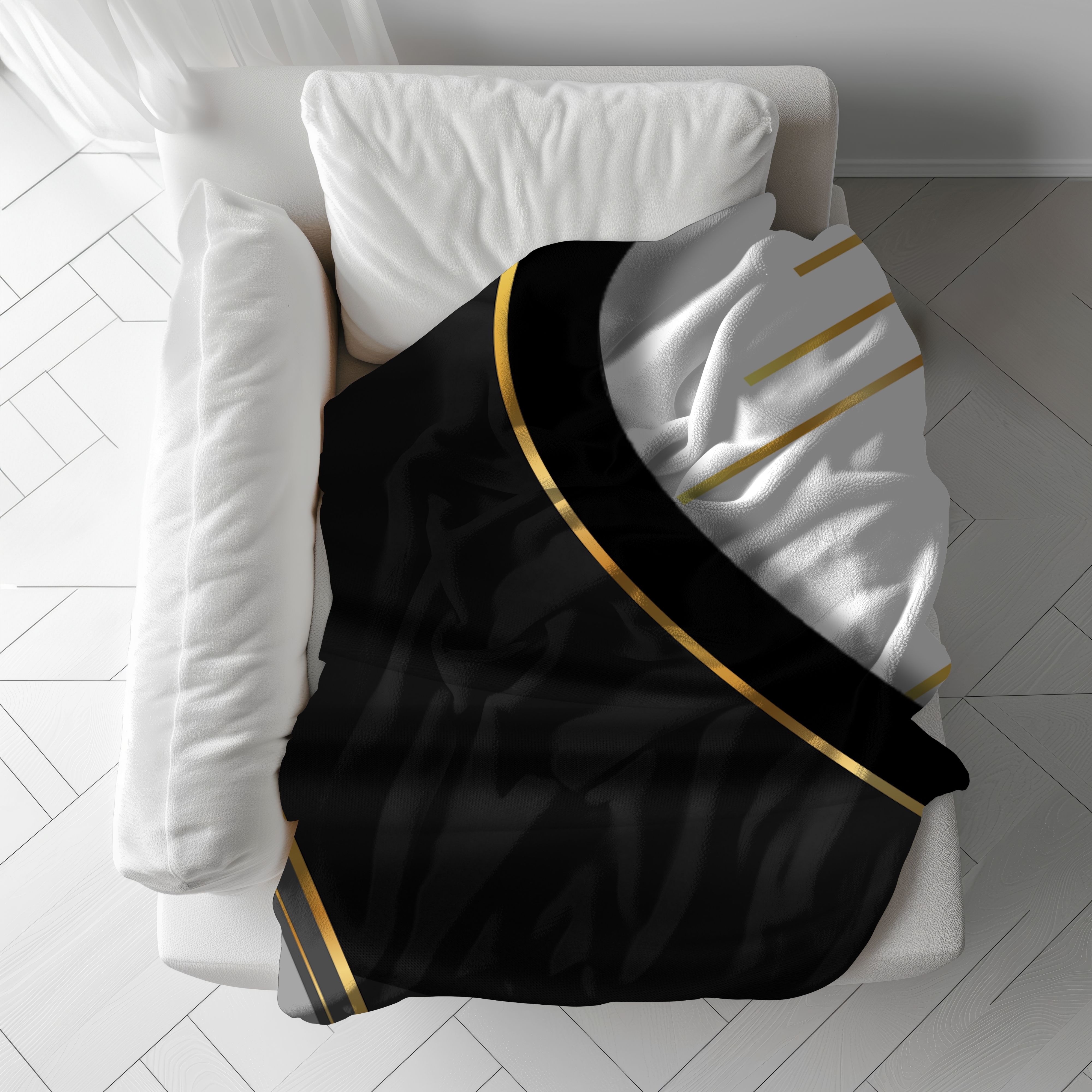  Ivory Thread – Plush Velveteen Throw Blanket product thumbnail image