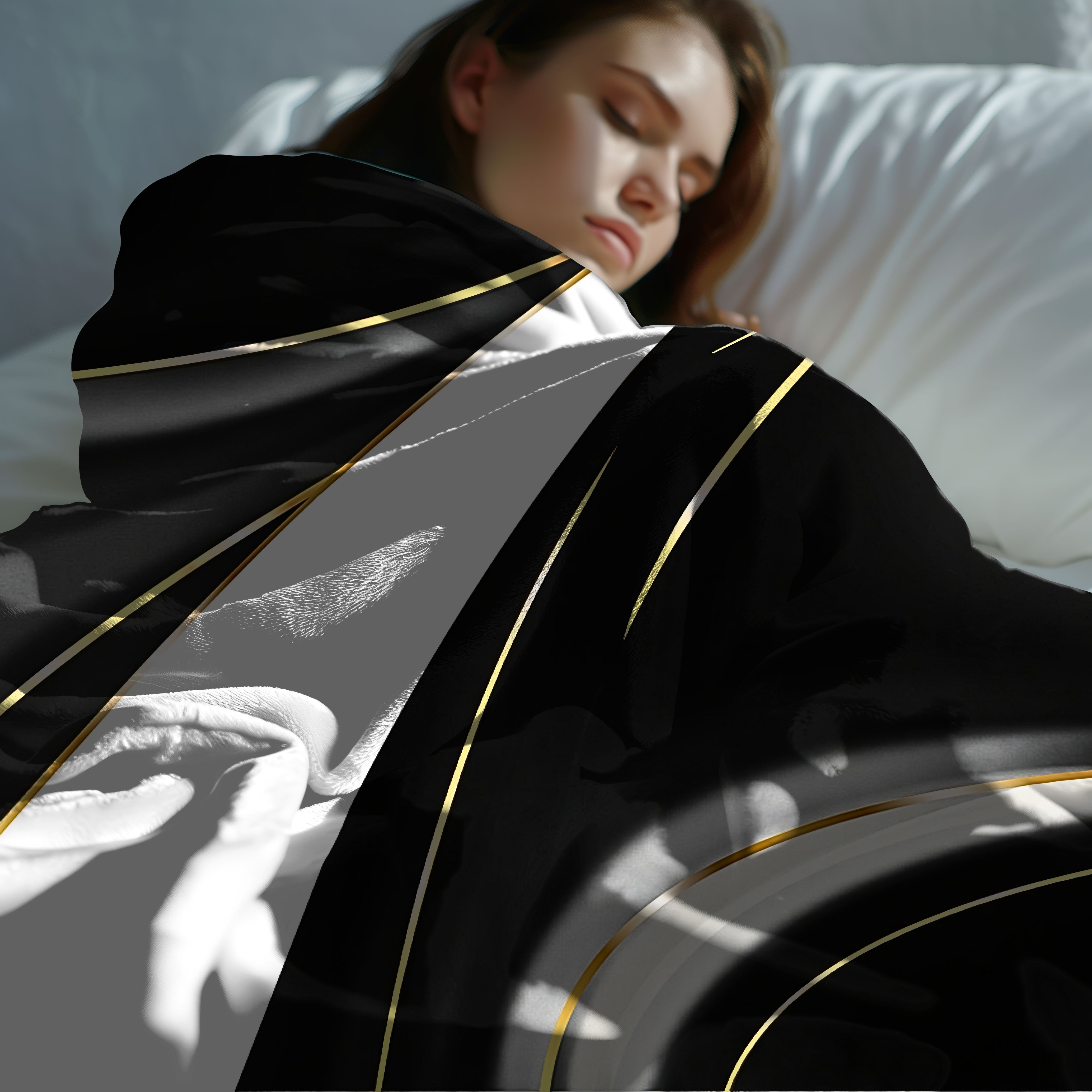 Liquid Obsidian – Soft Velveteen Throw Blanket product thumbnail image Liquid Obsidian – Soft Velveteen Throw Blanket product thumbnail image