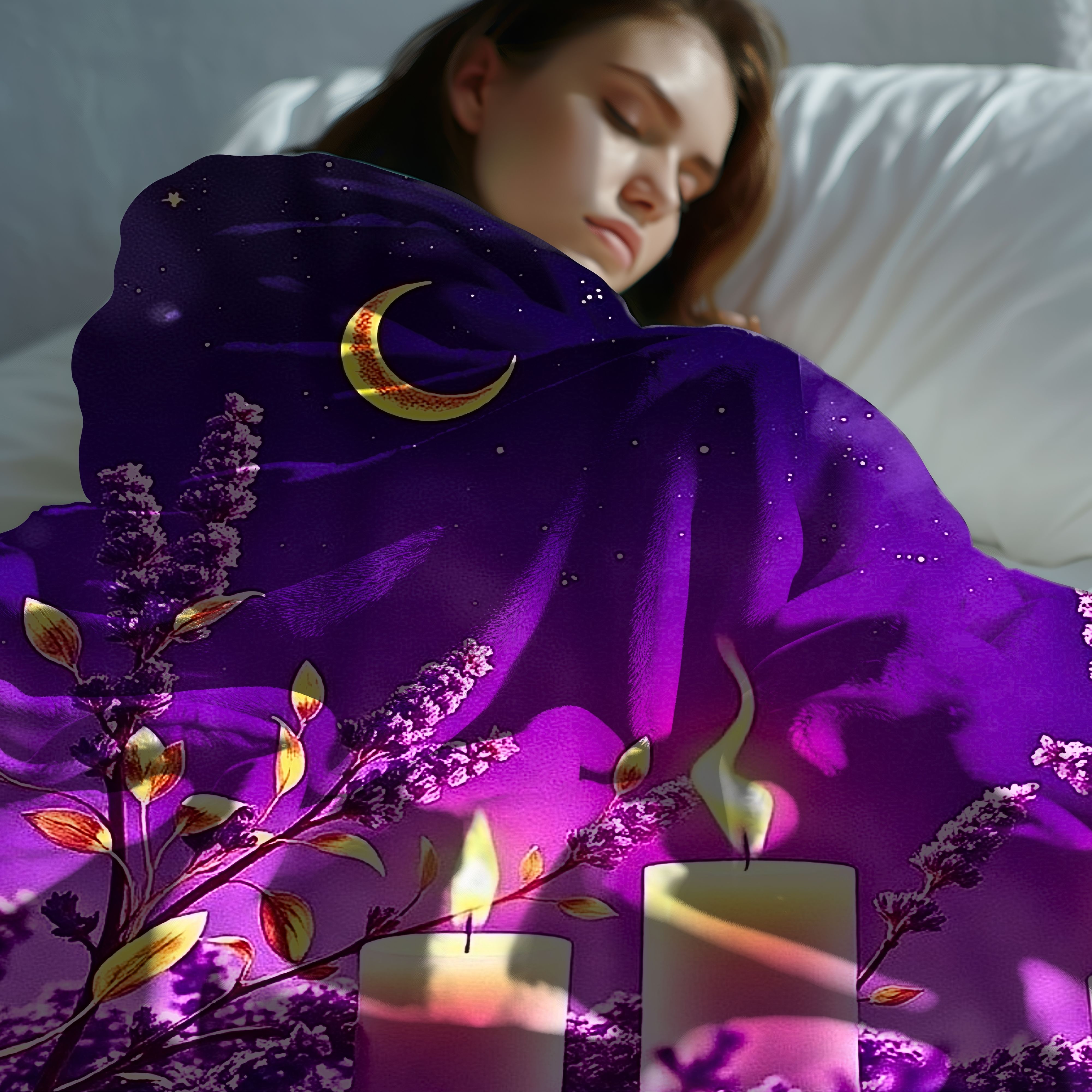 Sacred Serenity – Soft Velveteen Throw Blanket product thumbnail image