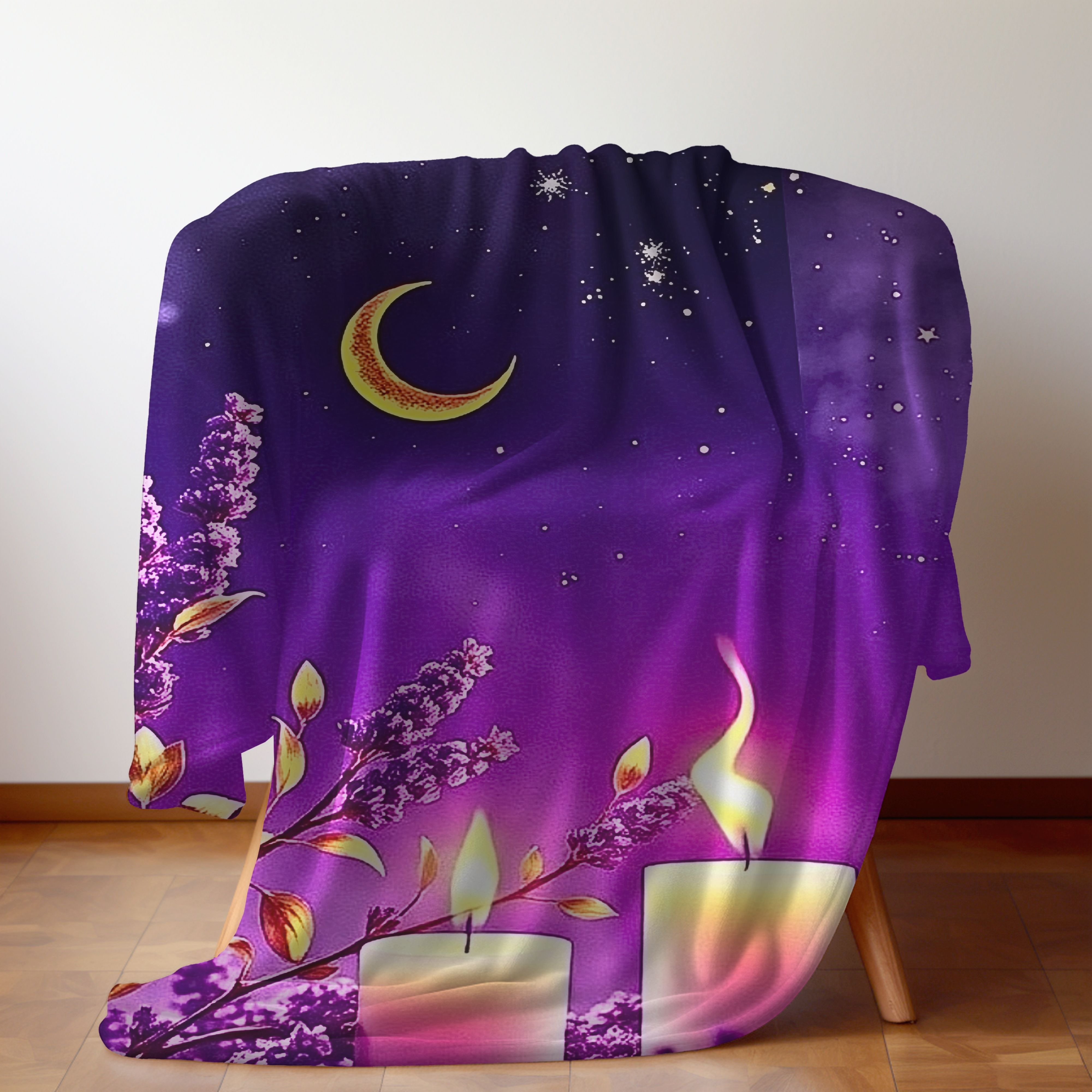 Sacred Serenity – Soft Velveteen Throw Blanket product thumbnail image Sacred Serenity – Soft Velveteen Throw Blanket product thumbnail image