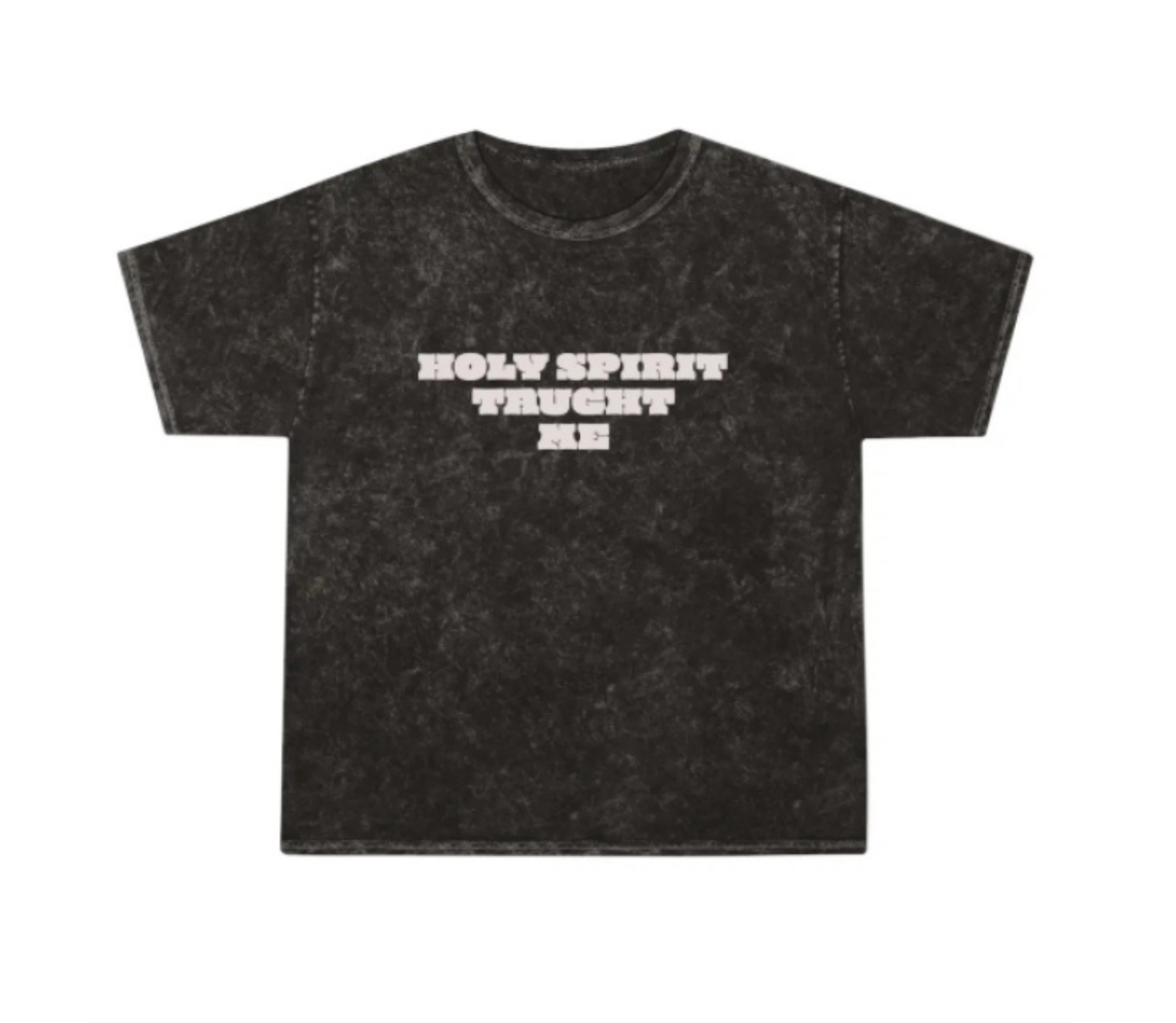 Spiritual Mineral Wash T-Shirt For Believers Of The Way- Holy Spirit Taught Me product thumbnail image Spiritual Mineral Wash T-Shirt For Believers Of The Way- Holy Spirit Taught Me product thumbnail image