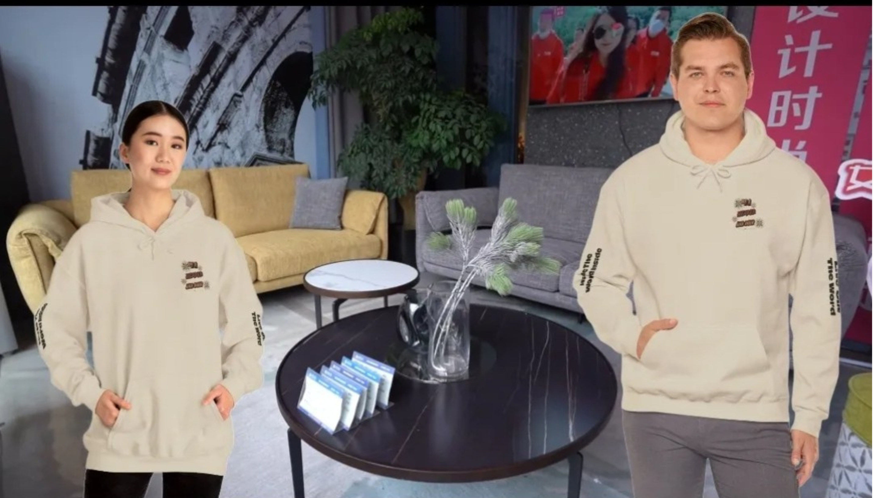 Hooded Sweatshirt - Hearer And Doer Believer Of The Way Design  product thumbnail image