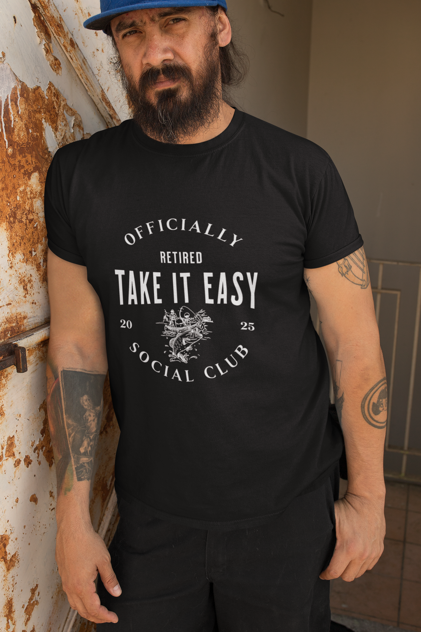 Officially Retired 2025 Take It Easy T-Shirt, shirt for Retired Father or Mother, Gift for Retirement 2025. product thumbnail image Officially Retired 2025 Take It Easy T-Shirt, shirt for Retired Father or Mother, Gift for Retirement 2025. product thumbnail image
