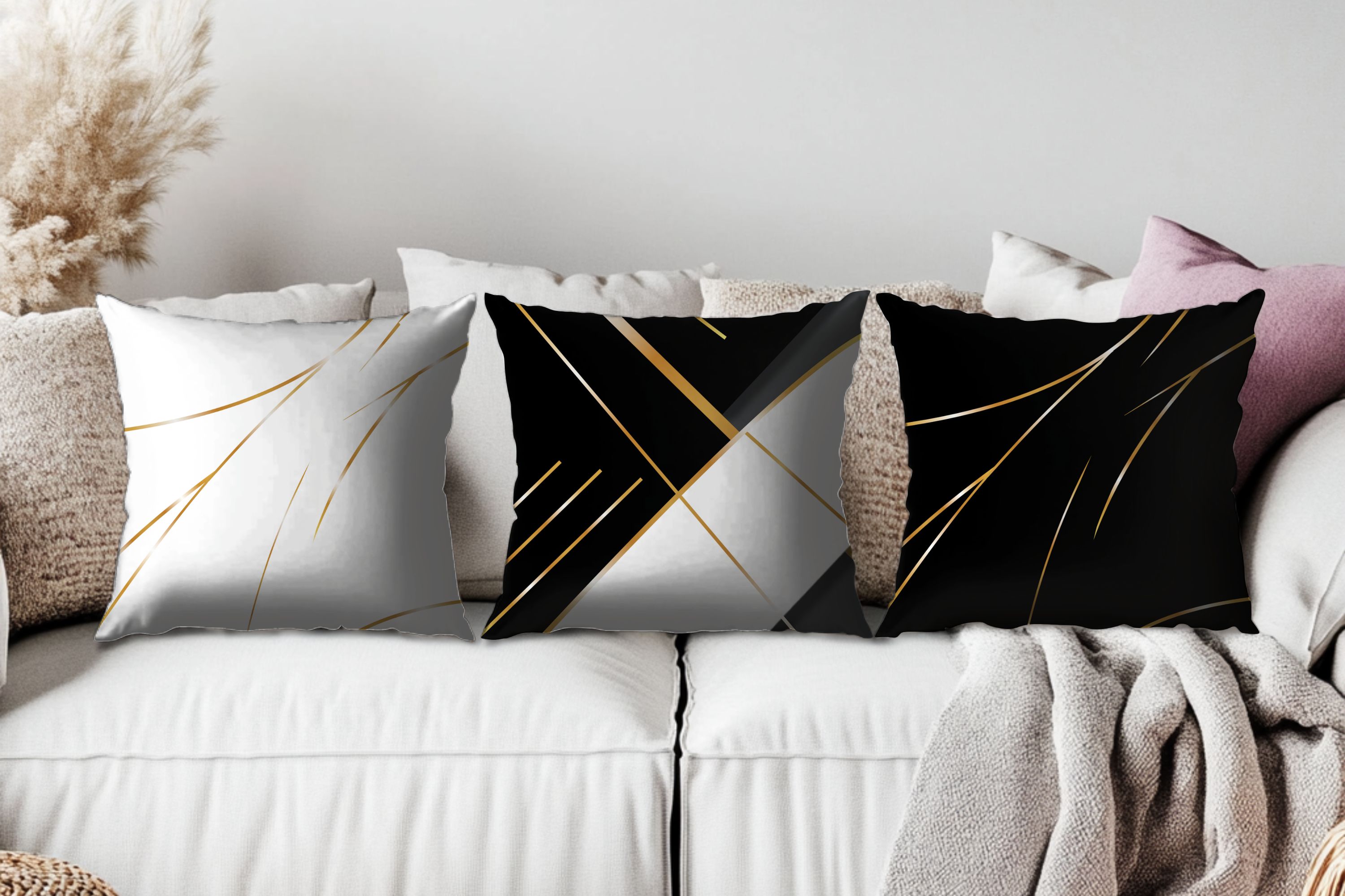 Midnight Alloy – Luxe Throw Pillow | Spun Polyester Square Pillow product thumbnail image Midnight Alloy – Luxe Throw Pillow | Spun Polyester Square Pillow product thumbnail image