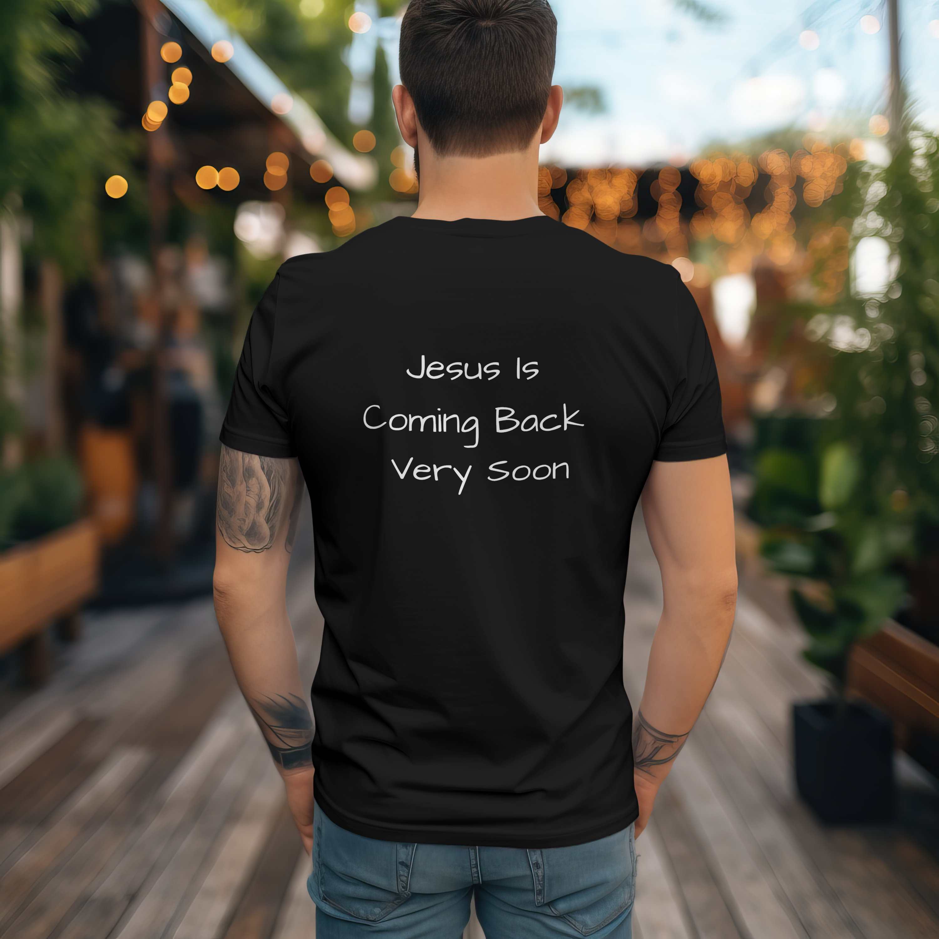 Jesus Is Coming Back Very Soon - Unisex Softstyle T-Shirt, Faith shirt, Christian apparel, Religious tee, Inspirational gift, Bible verse shirt product thumbnail image Jesus Is Coming Back Very Soon - Unisex Softstyle T-Shirt, Faith shirt, Christian apparel, Religious tee, Inspirational gift, Bible verse shirt product thumbnail image