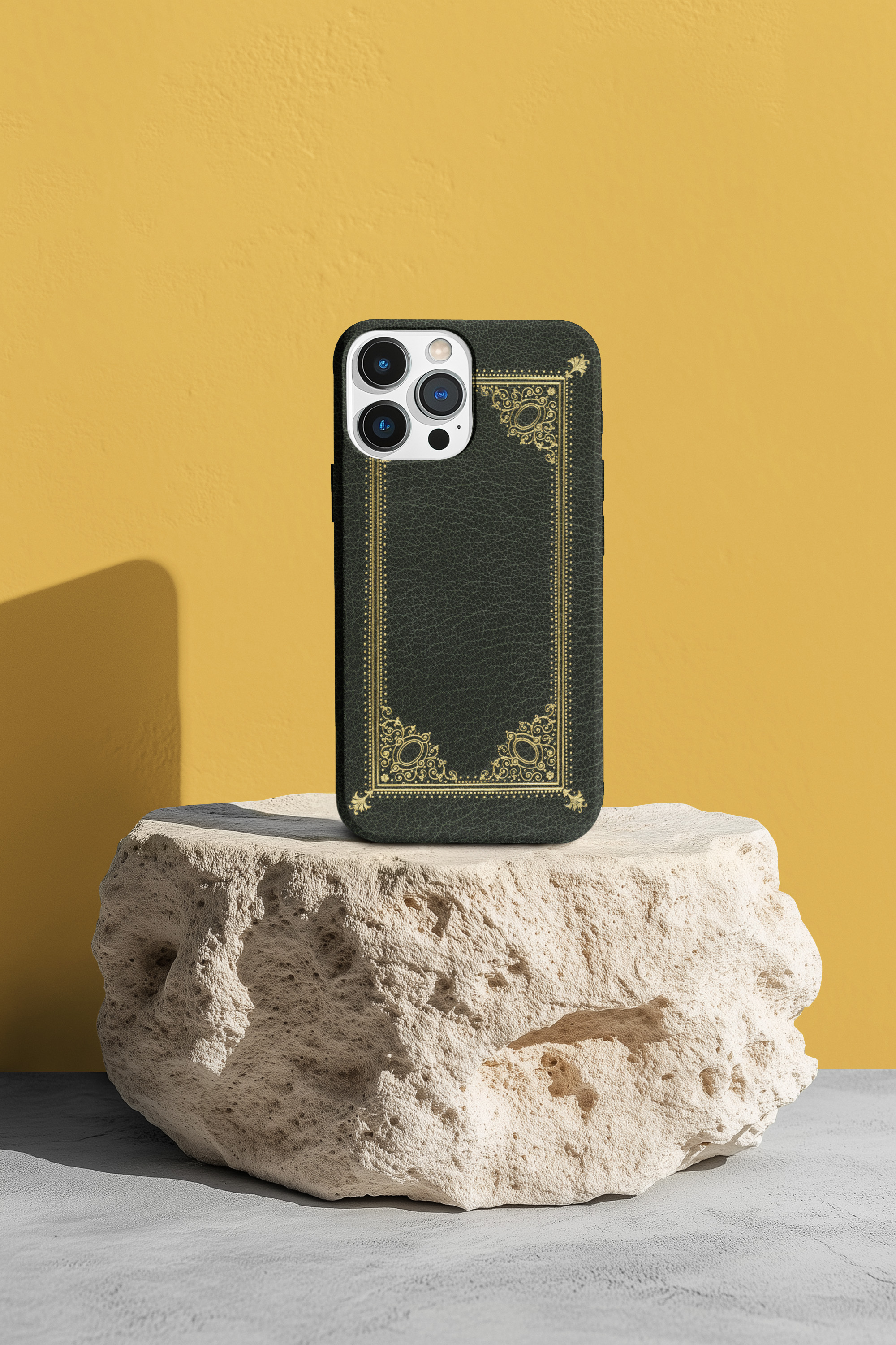 The Verdant Tome Tough Phone Case – Scholar’s Gilt Edition product thumbnail image The Verdant Tome Tough Phone Case – Scholar’s Gilt Edition product thumbnail image
