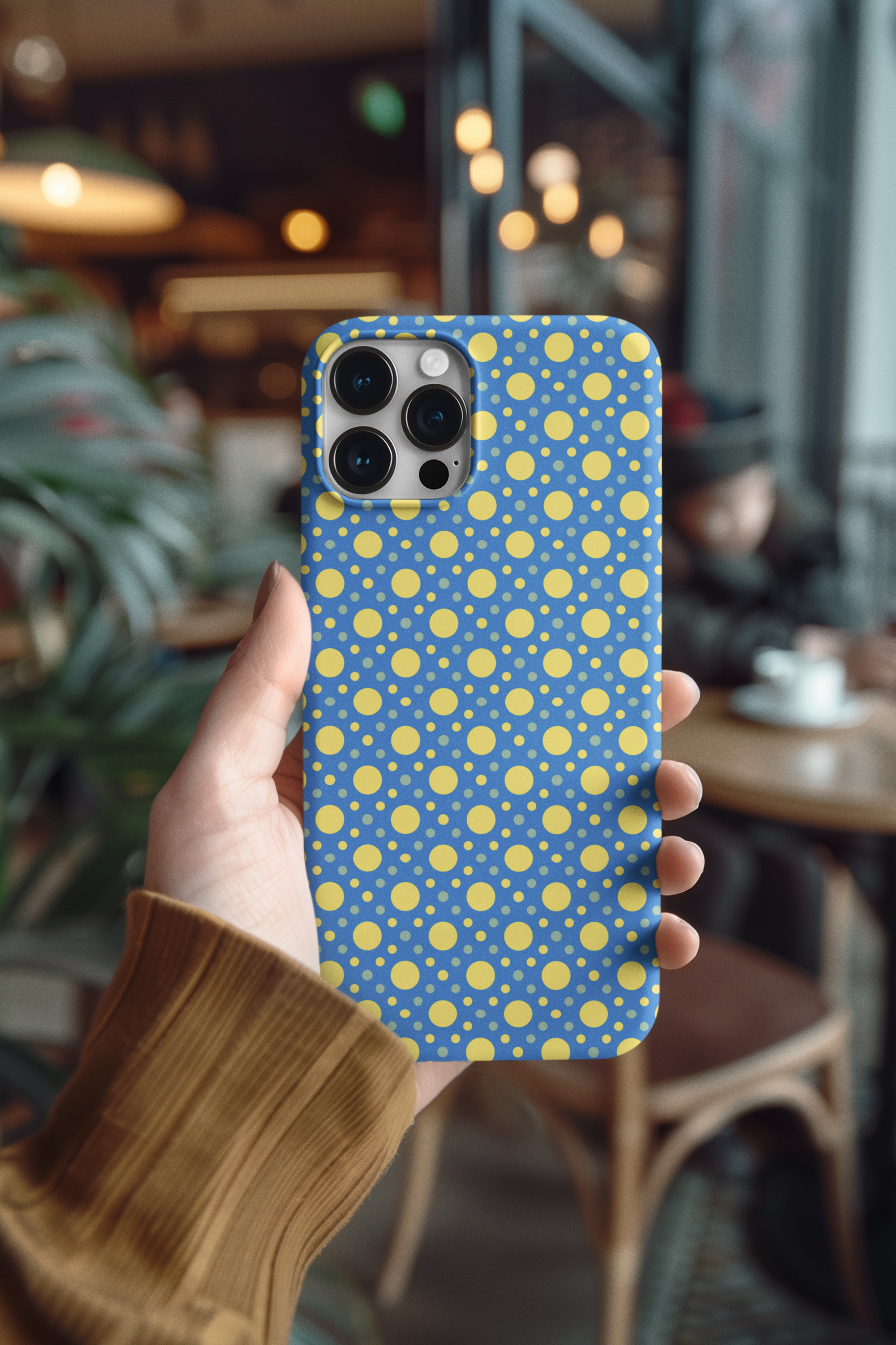 Colorful Sunny Polka Dot Tough Phone Case – Retro Pop Edition product thumbnail image Colorful Sunny Polka Dot Tough Phone Case – Retro Pop Edition product thumbnail image