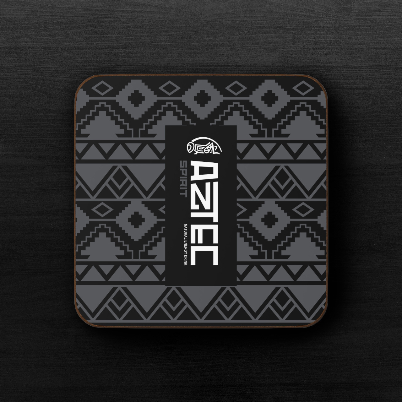 AZTEC 'Spirit' Hardboard Back Coaster product thumbnail image AZTEC 'Spirit' Hardboard Back Coaster product thumbnail image