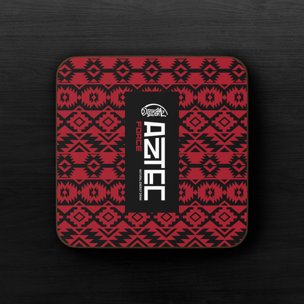 AZTEC 'Force' Hardboard Back Coaster product thumbnail image AZTEC 'Force' Hardboard Back Coaster product thumbnail image