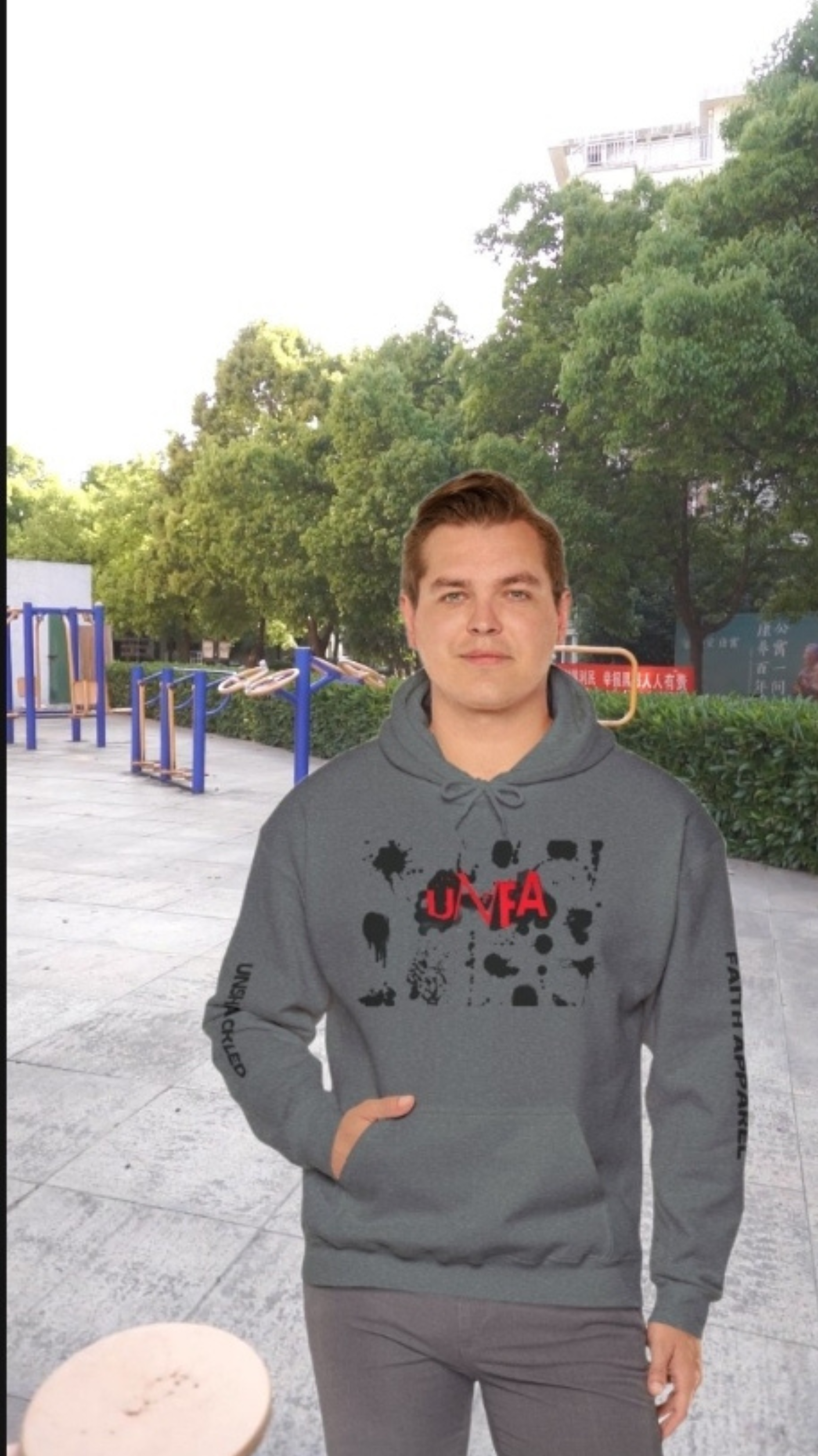 UNFA Abbreviated Hoodie for Believers of The Way product thumbnail image UNFA Abbreviated Hoodie for Believers of The Way product thumbnail image