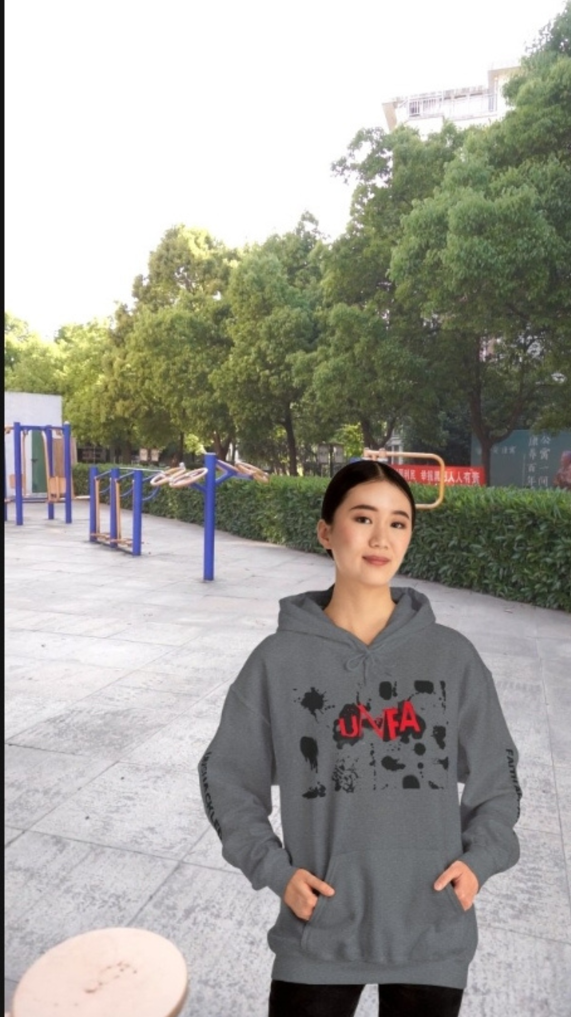 UNFA Abbreviated Hoodie for Believers of The Way product thumbnail image UNFA Abbreviated Hoodie for Believers of The Way product thumbnail image