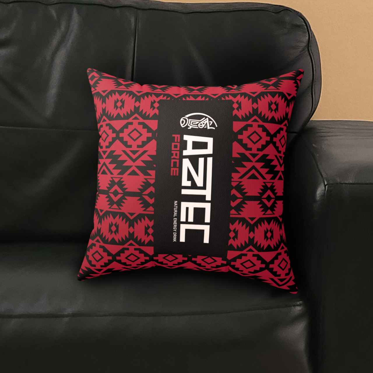AZTEC 'Force' Spun Polyester Square Pillow (Indoor Use) product thumbnail image AZTEC 'Force' Spun Polyester Square Pillow (Indoor Use) product thumbnail image