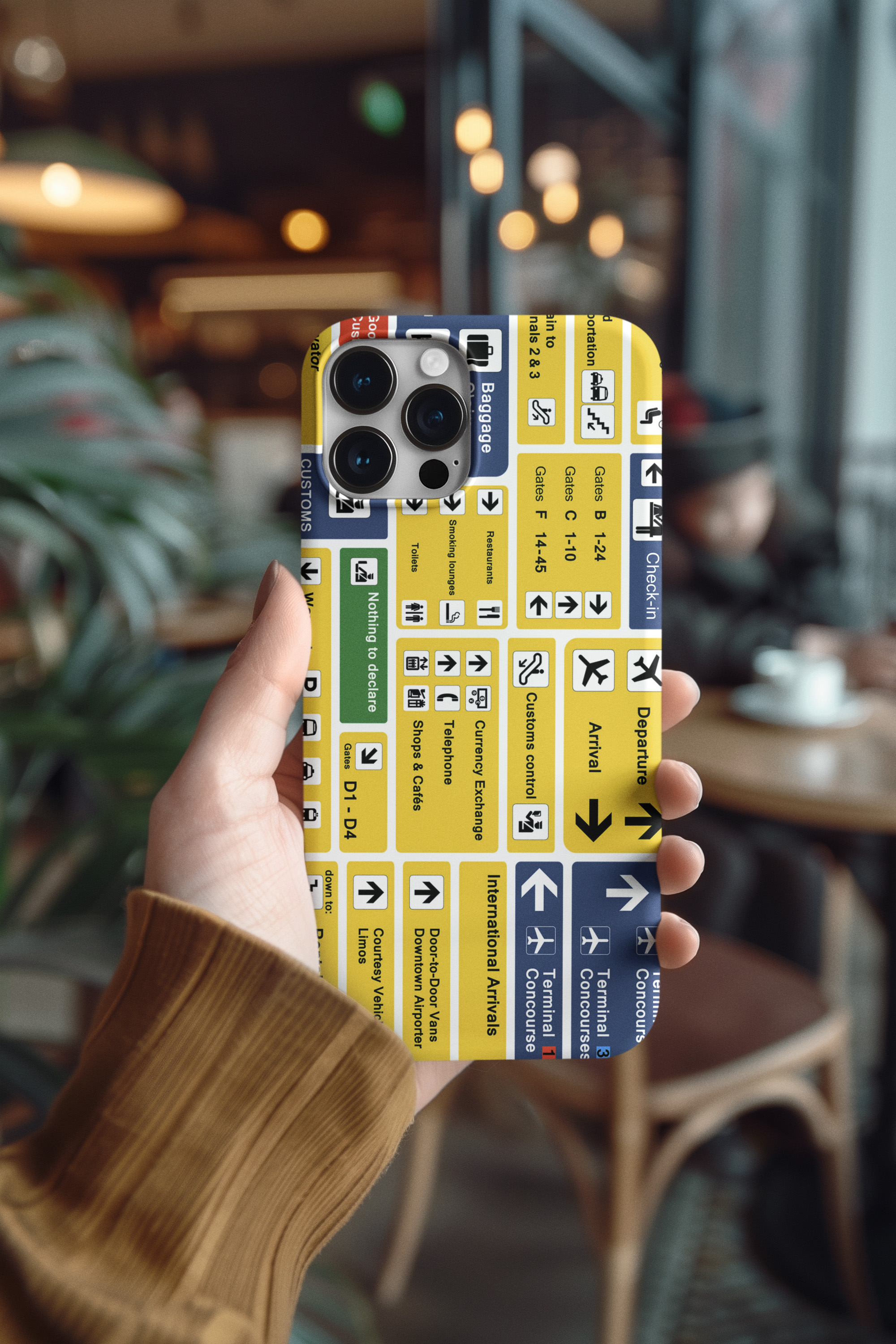 Travel-Inspired Terminal Chic – Airport Signs Tough Phone Case product thumbnail image Travel-Inspired Terminal Chic – Airport Signs Tough Phone Case product thumbnail image