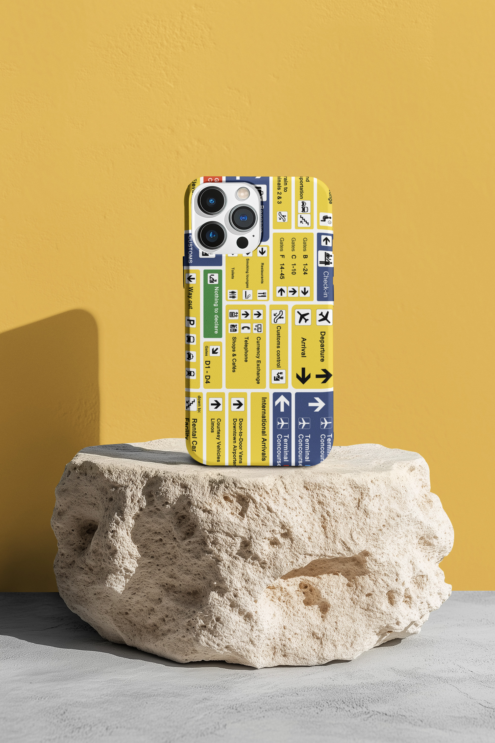Travel-Inspired Terminal Chic – Airport Signs Tough Phone Case product thumbnail image Travel-Inspired Terminal Chic – Airport Signs Tough Phone Case product thumbnail image