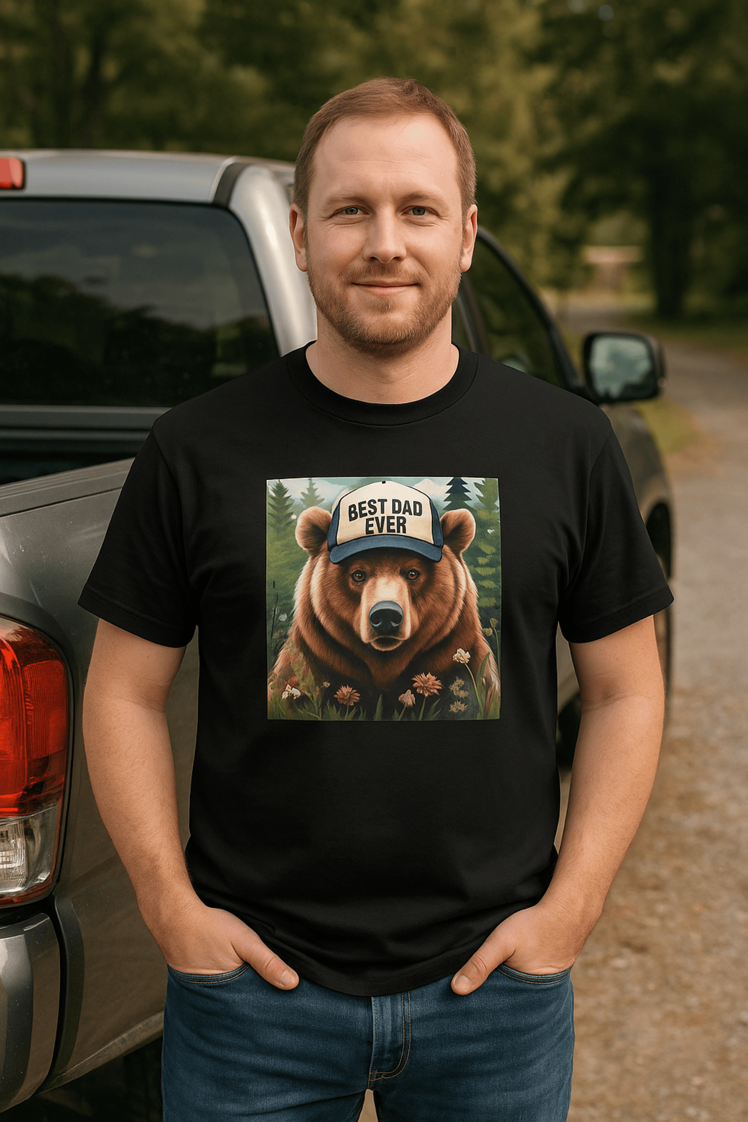 Best Dad Ever Bear Graphic Tee – Unisex Heavy Cotton Comfort, Made to Make Memories Father's Day gift Best Dad Ever Bear Graphic Tee – Unisex Heavy Cotton Comfort, Made to Make Memories Father's Day gift
