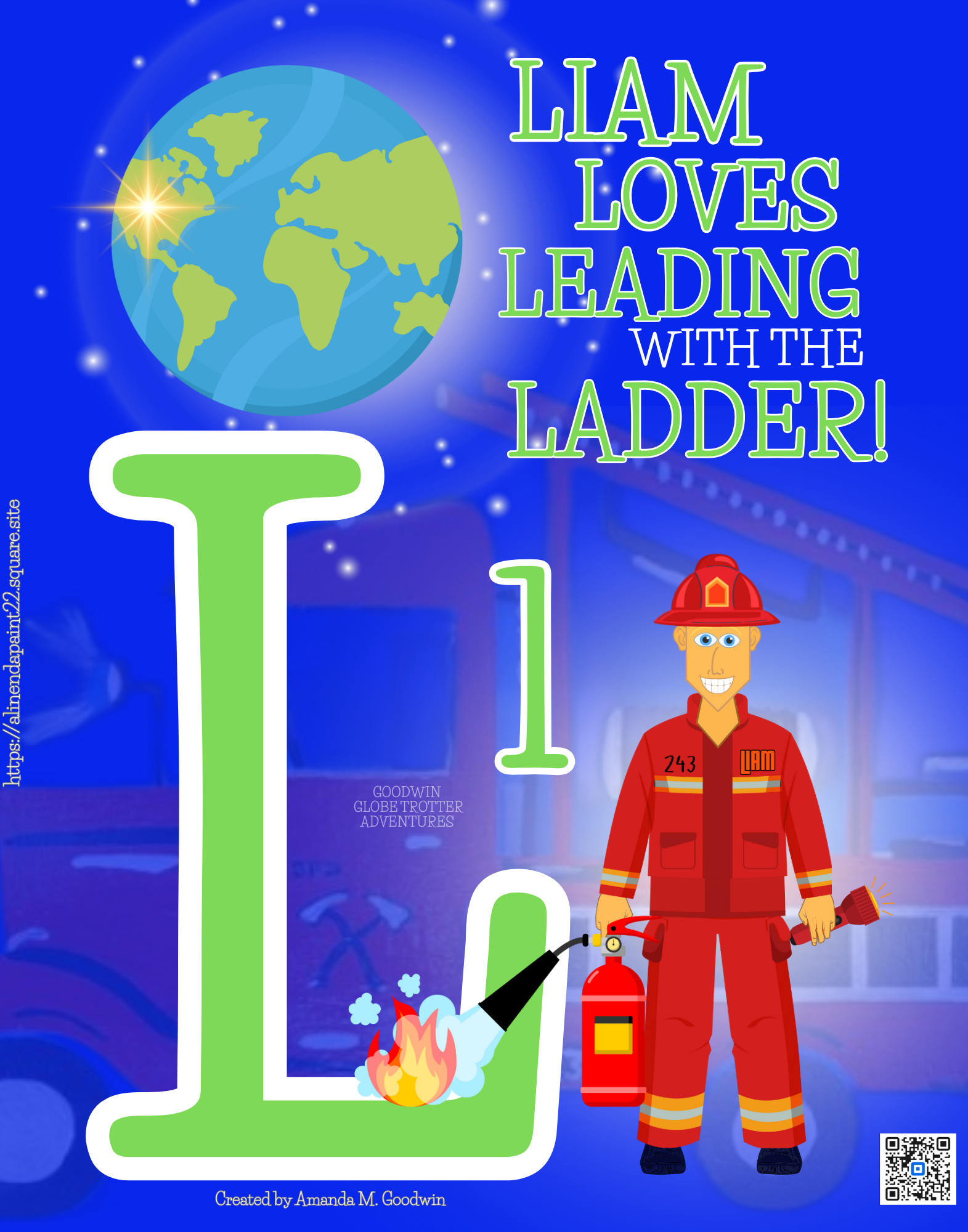 Liam Loves Leading with the Ladder - A Goodwin Globetrotter Adventure Jigsaw Puzzle product thumbnail image Liam Loves Leading with the Ladder - A Goodwin Globetrotter Adventure Jigsaw Puzzle product thumbnail image